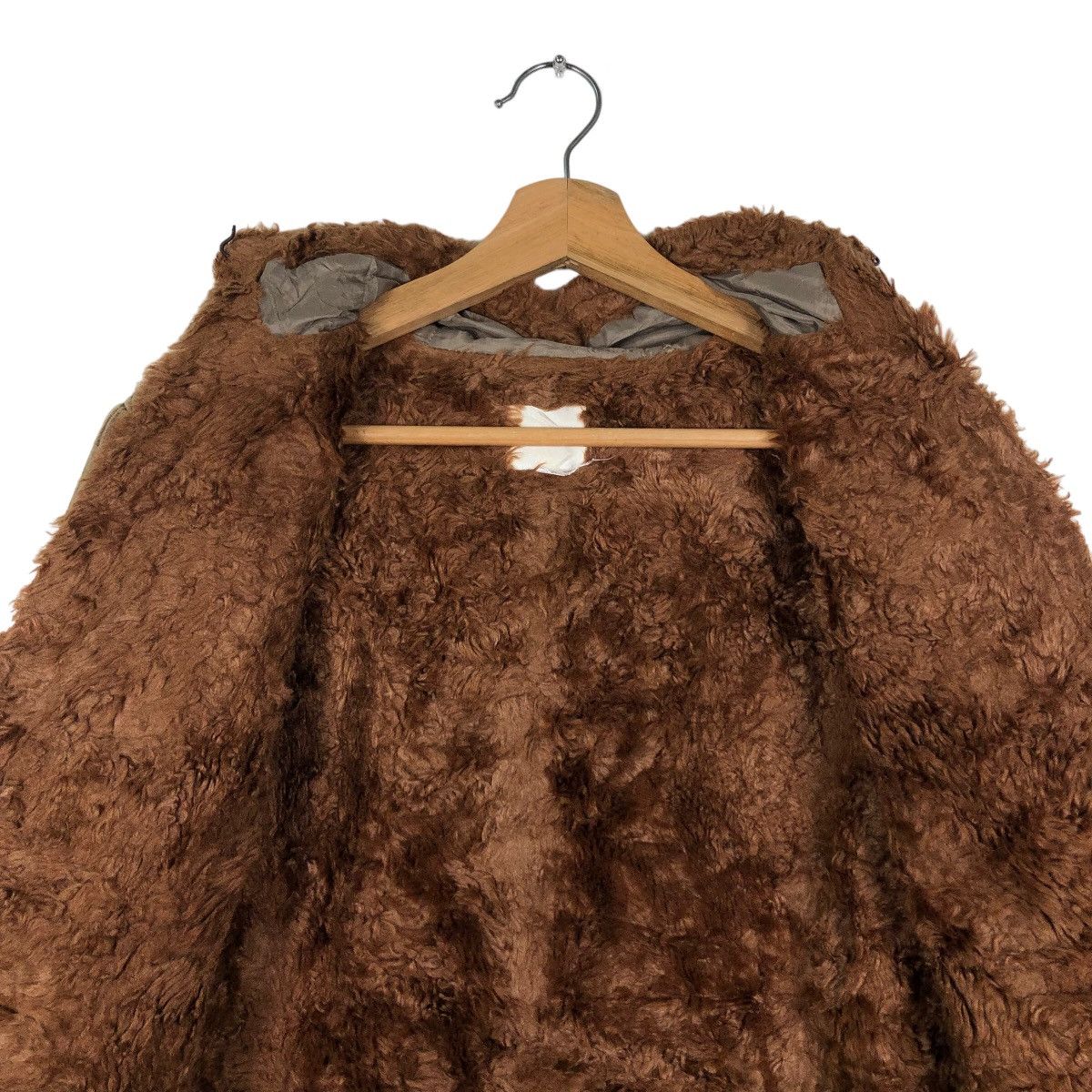 Japanese Brand 🔥Corduroy Duffle Jacket Mk Klein+ Japan Mink Fur Lining Size M / US 6-8 / IT 42-44 - 11 Thumbnail