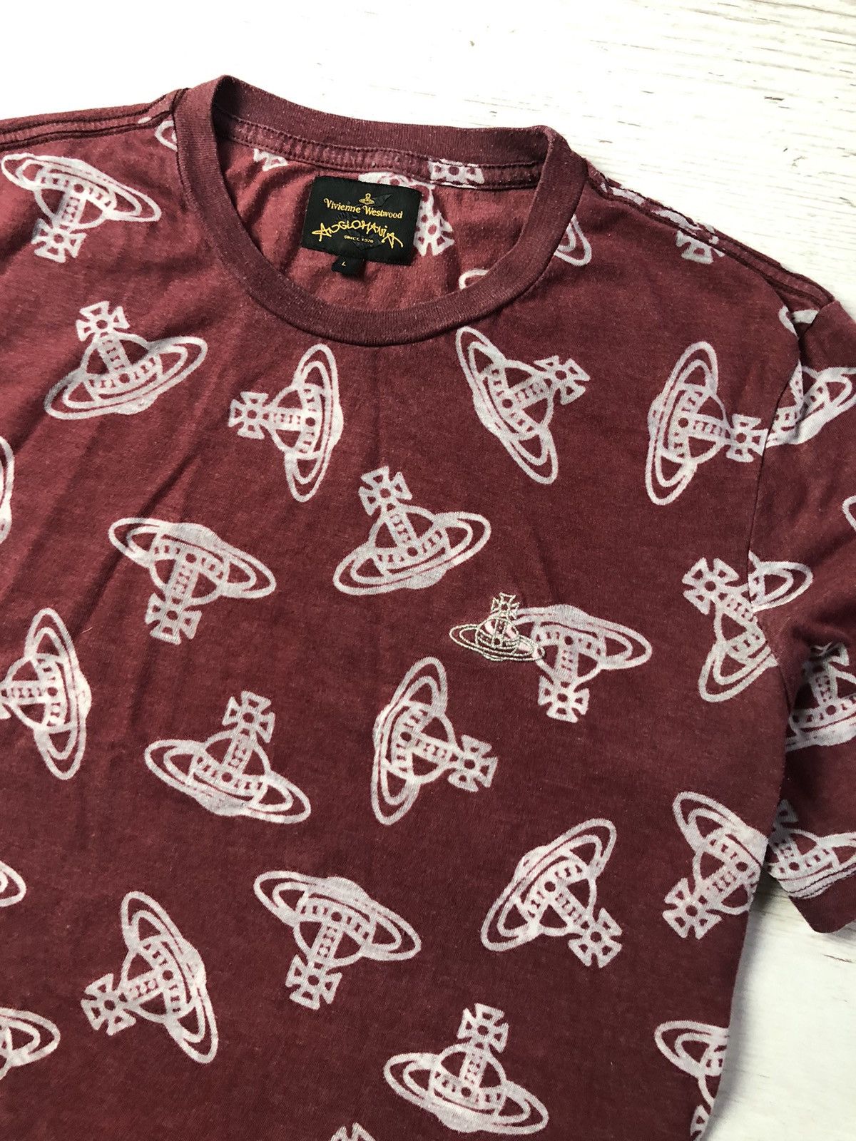 Vivienne Westwood T shirt vivienne westwood monogram vintage Size US L / EU 52-54 / 3 - 3 Thumbnail