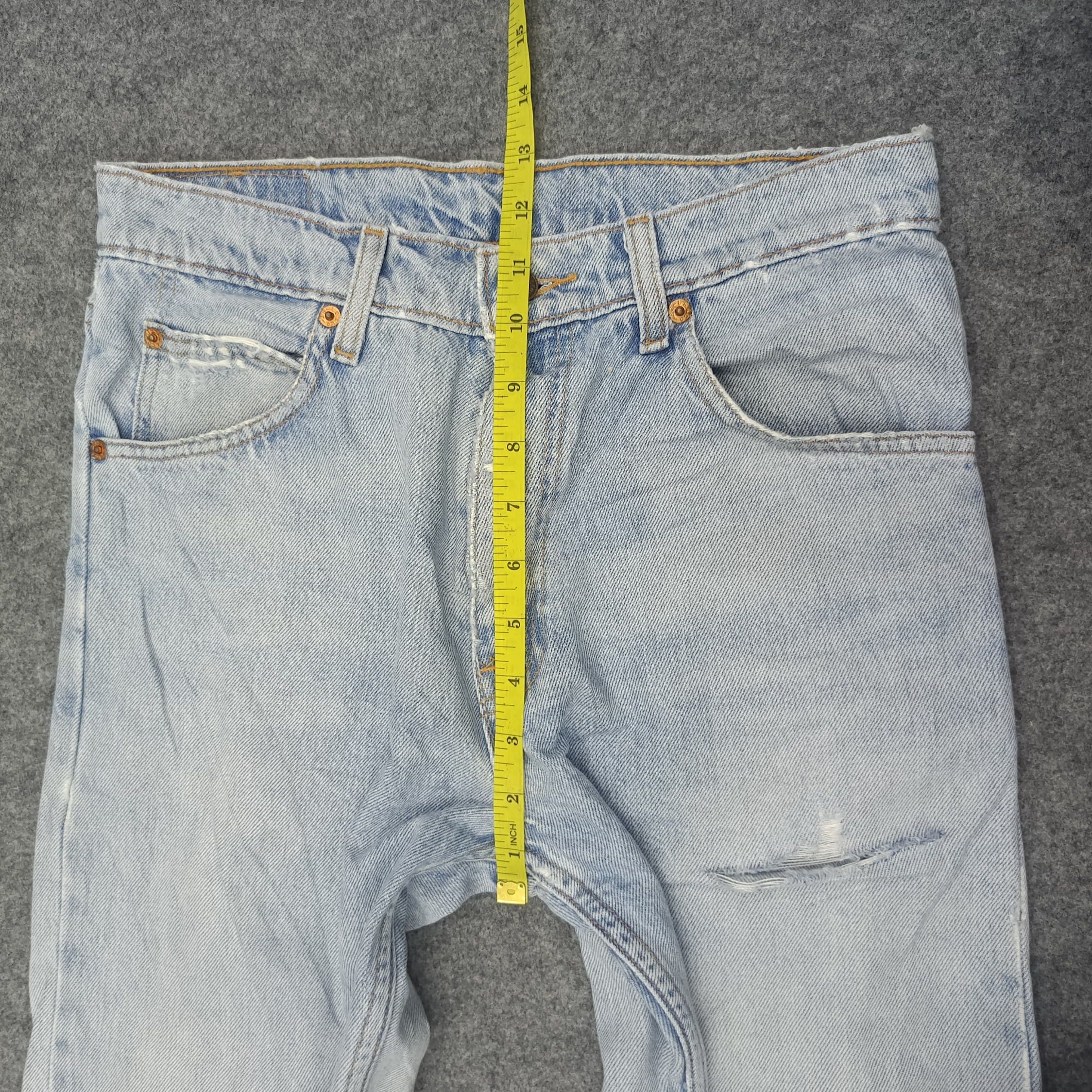 Levi's Vintage Levis Distressed Denim Kurt Cobain Style Size US 30 / EU 46 - 5 Thumbnail
