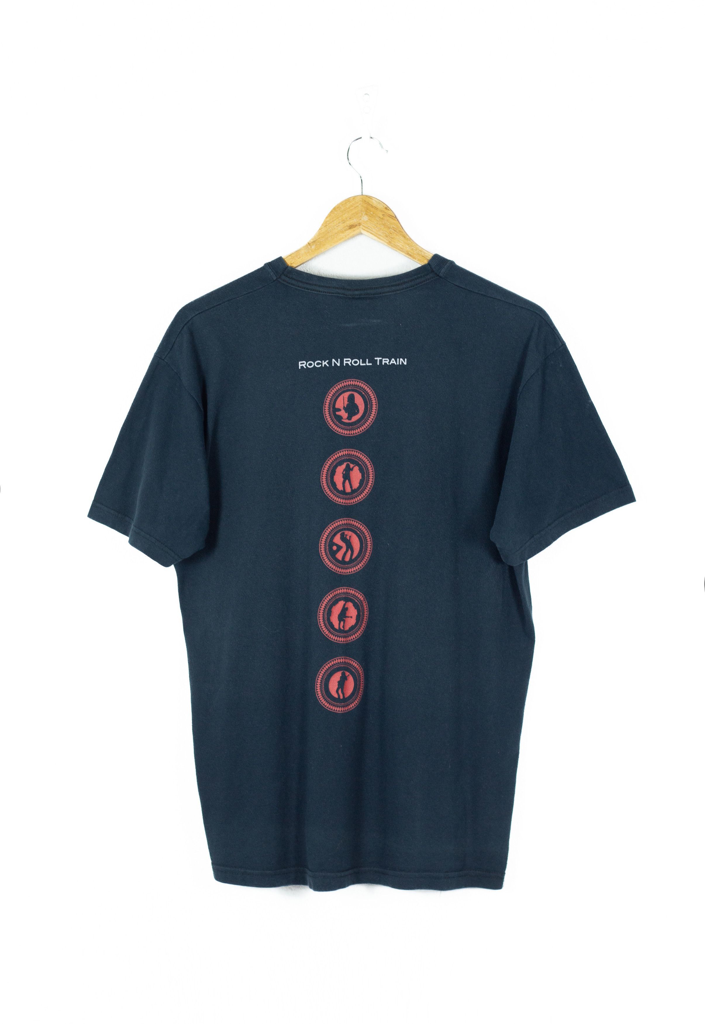 AC/DC × Band Tees × Vintage Vintage AC/DC Rock N Roll Train Merch Tee T-shirt Y2K Size US L / EU 52-54 / 3 - 3 Thumbnail