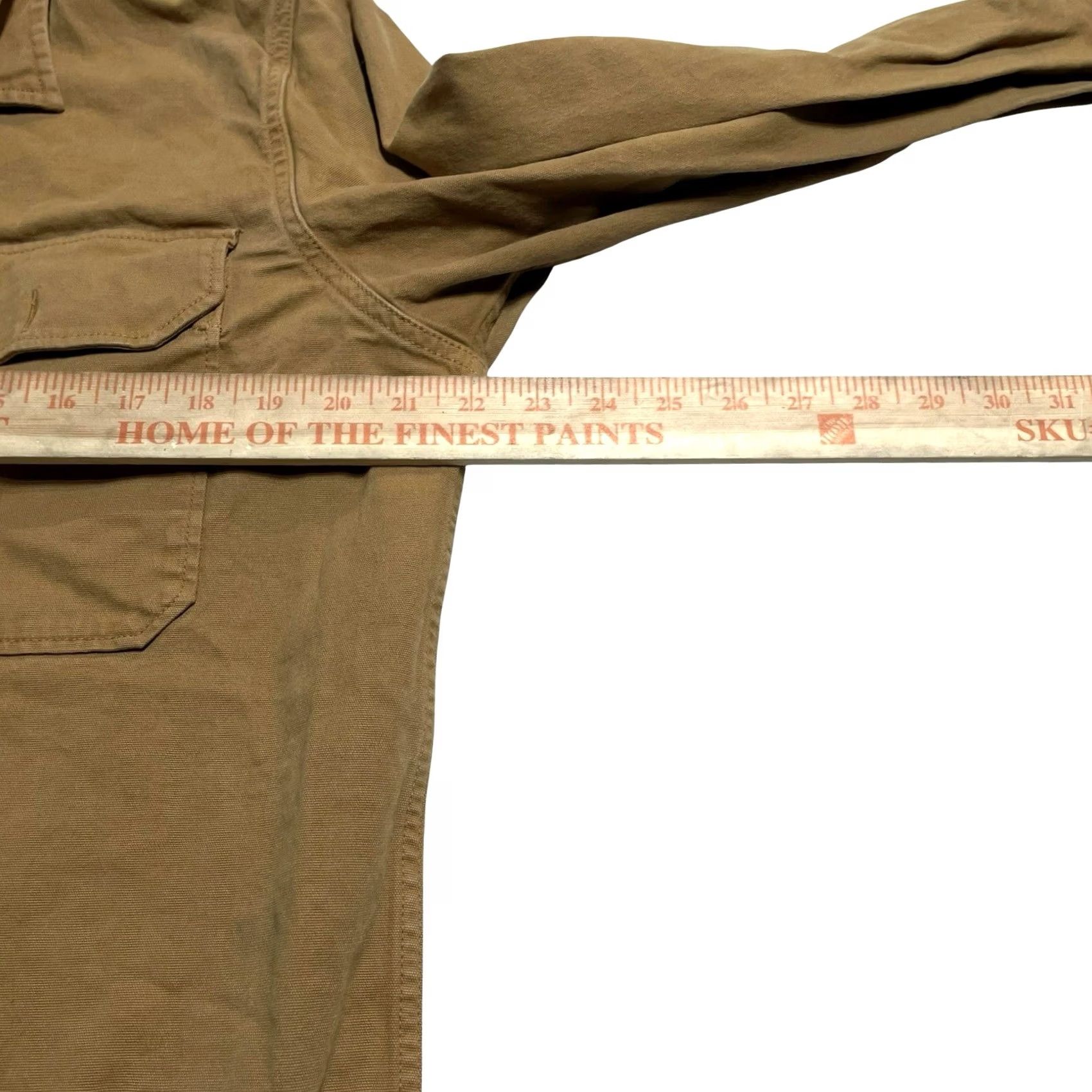 Quince Quince Utility Shirt Mens Sz L Brown Twill Button Front Long Sleeve Size US L / EU 52-54 / 3 - 4 Thumbnail