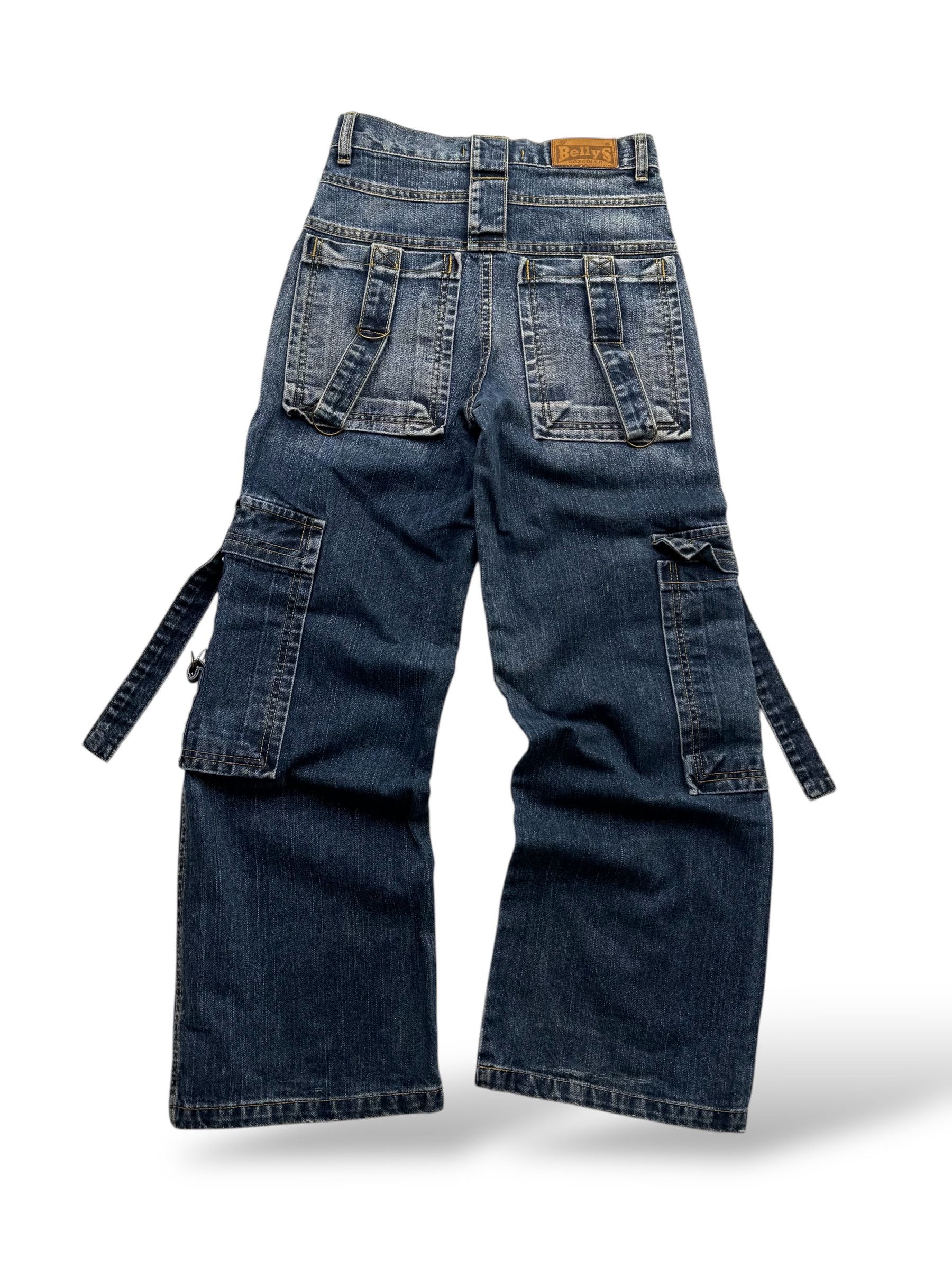 Vintage Vintage Cargo Wide Pants With Bondage W32(V9) Size 26" / US 2 / IT 38 - 6 Thumbnail