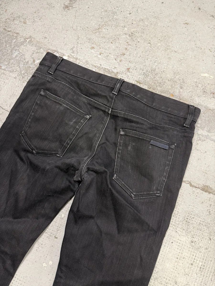 Prada AW2012 Prada Black Slim Denim Jeans Size US 30 / EU 46 - 4 Thumbnail