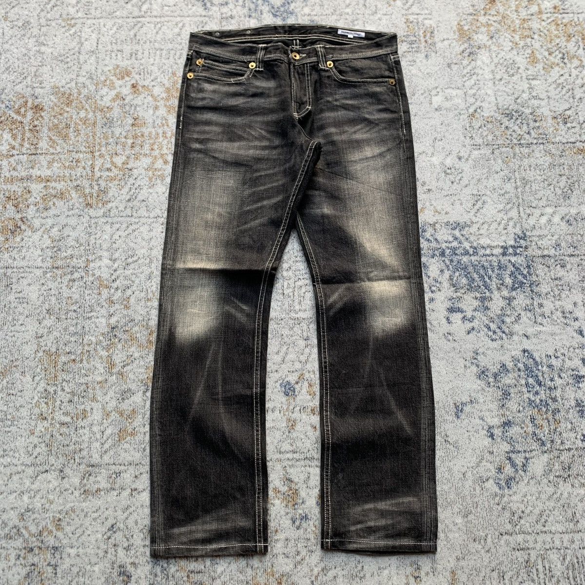Japanese Brand Y2K Rare Semantic Design Gothic Punk Jeans Multi Zippers Size US 30 / EU 46 - 5 Thumbnail
