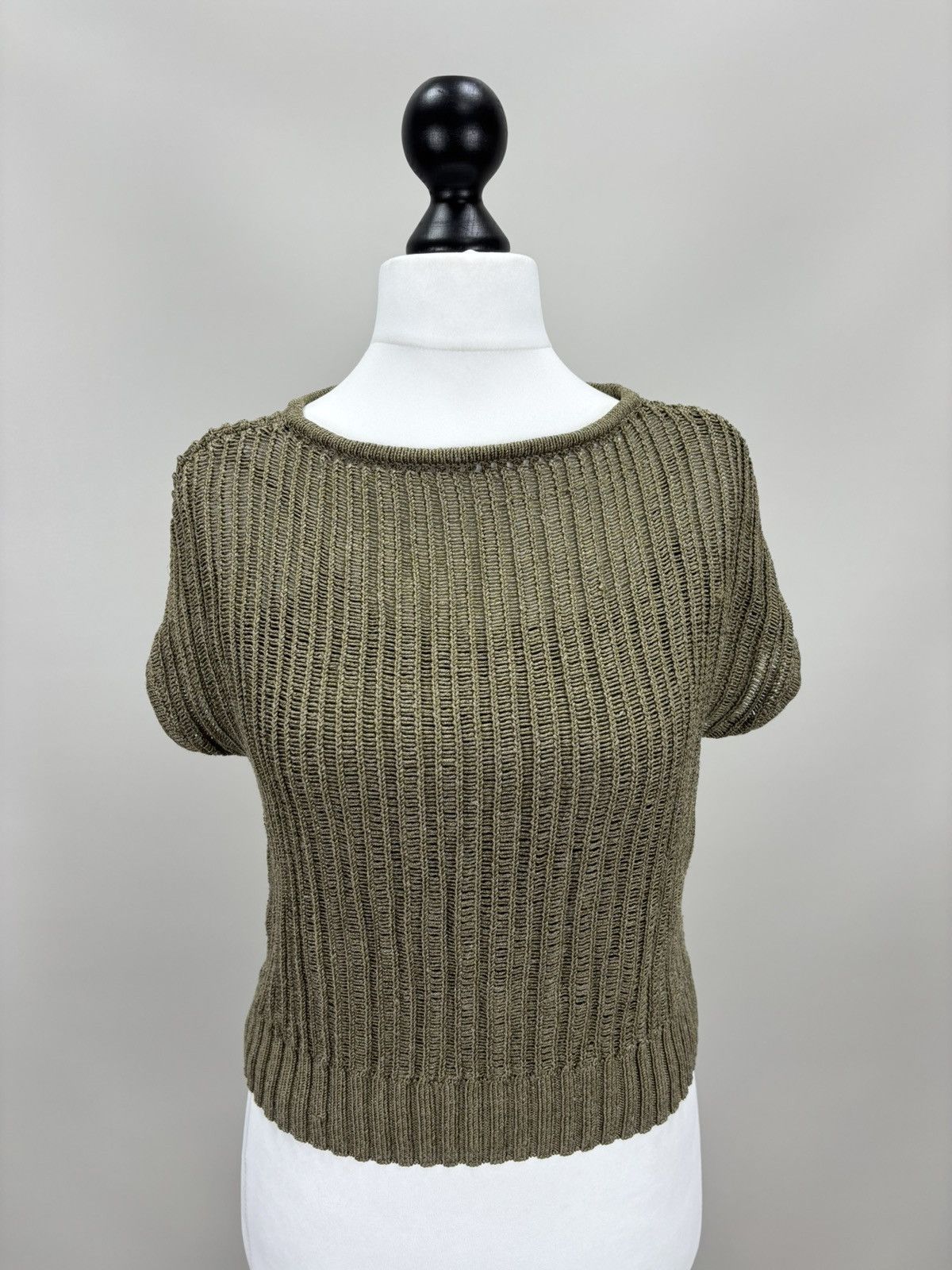 Lauren Ralph Lauren Womens linen top Ralph Lauren Black Label Size S Color Brown Size S / US 4 / IT 40 - 2 Thumbnail