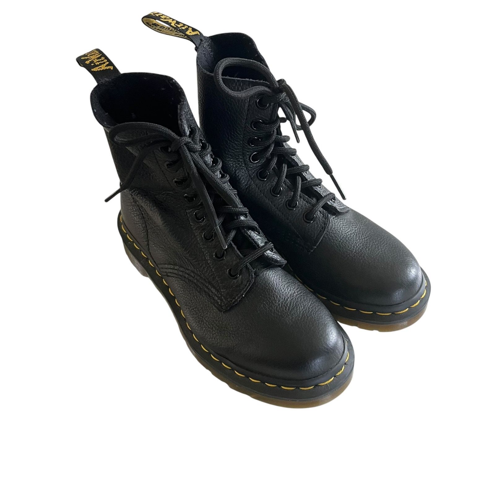Martens 1460 Pascal Bex Black Leather Lace Up Boots
