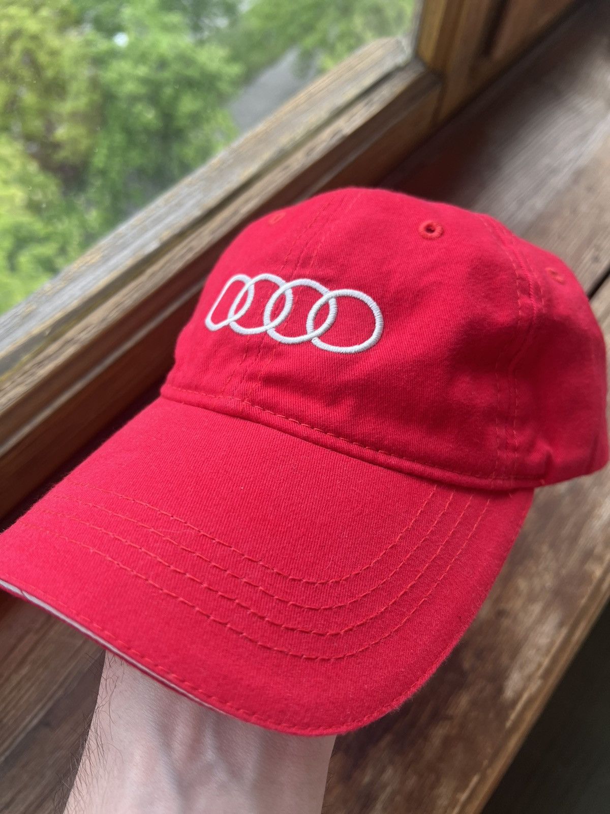 Audi Vintage Hat Racing Audi Cap 90s Y2K Size ONE SIZE - 4 Thumbnail