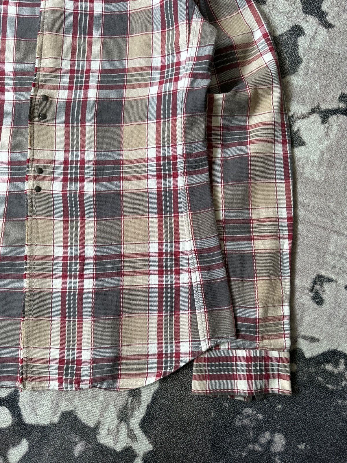 wjk 00’s WJK by Junhashimoto tartan plaid light jacket Size US M / EU 48-50 / 2 - 6 Thumbnail