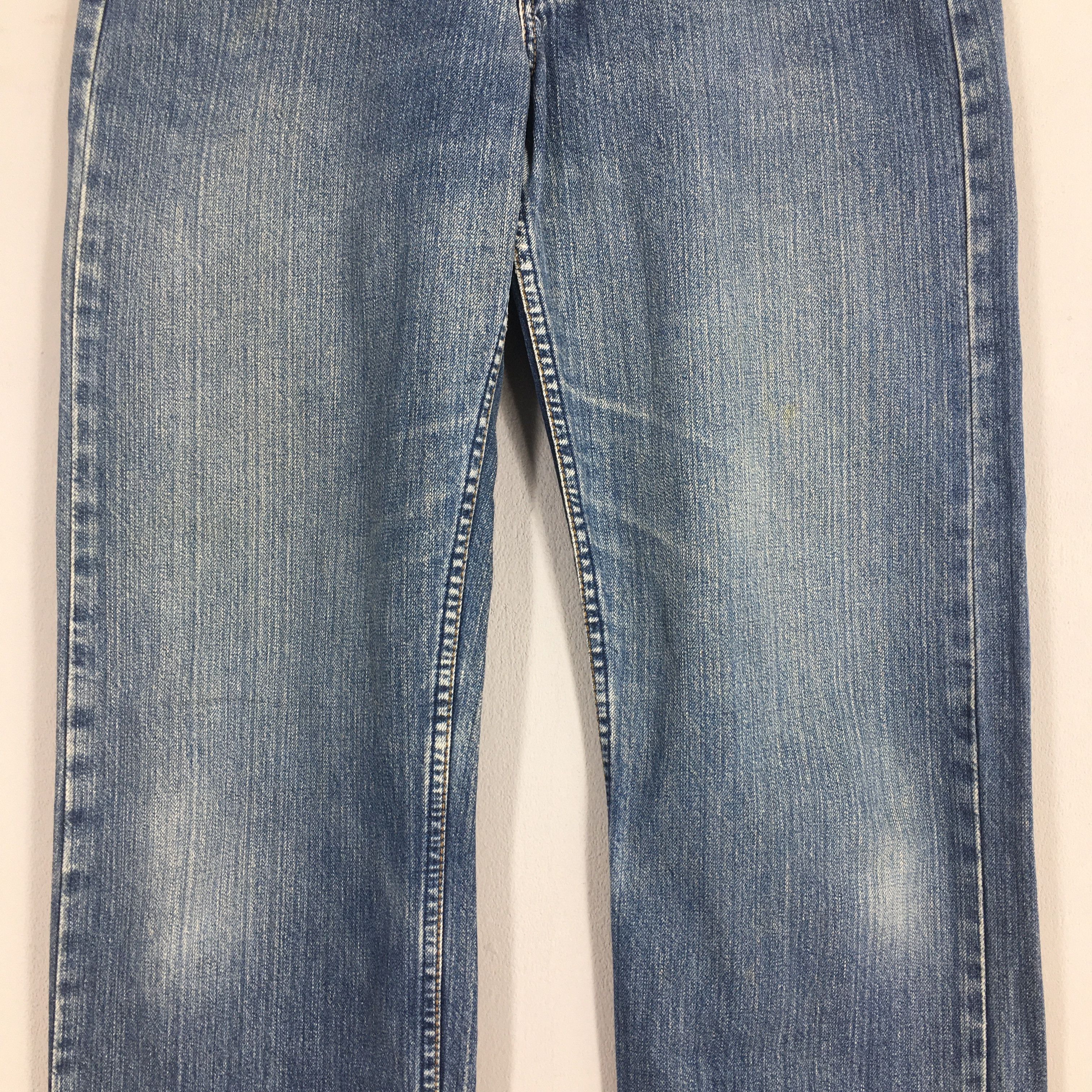 Levi's Size 31x32 Vintage 90s Levi's 512 Stonewash Blue Jeans S2069 Size US 31 - 3 Thumbnail