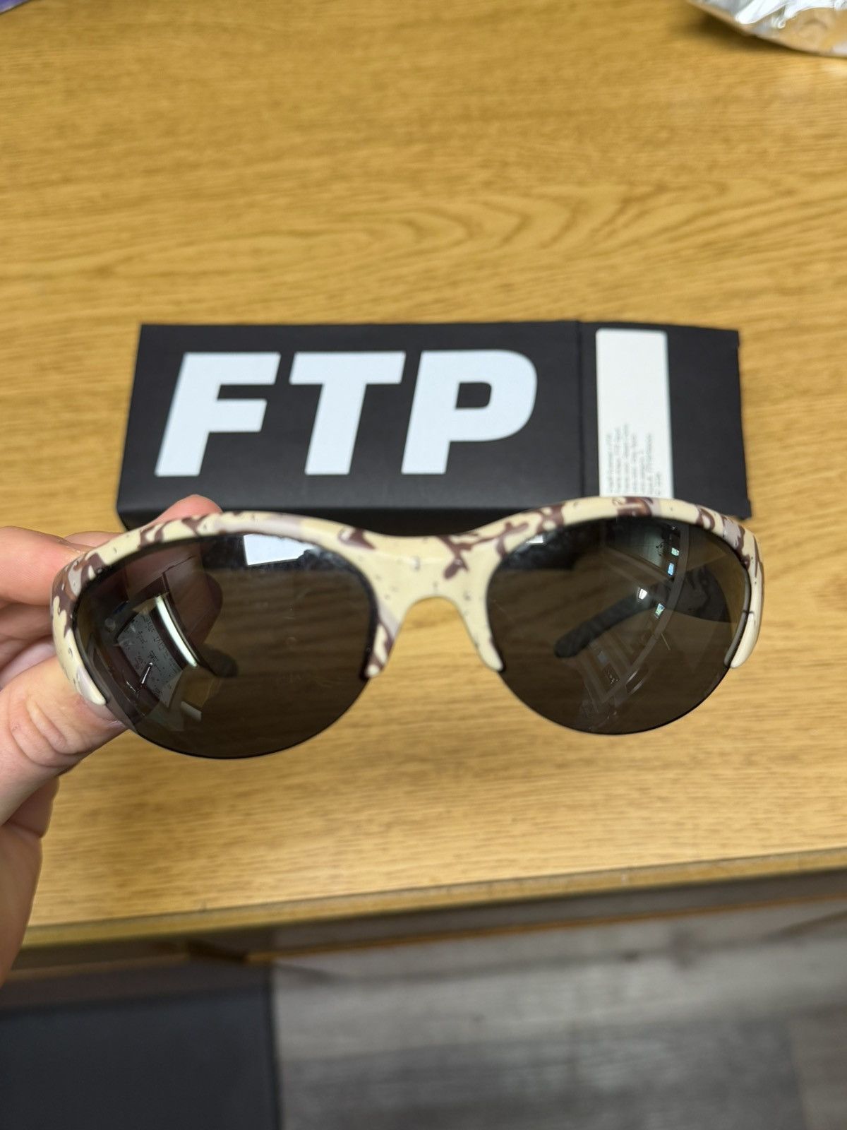 Fuck The Population FTP x Crap Eyewear - Desert Camo - FTP Sport Size ONE SIZE - 8 Thumbnail
