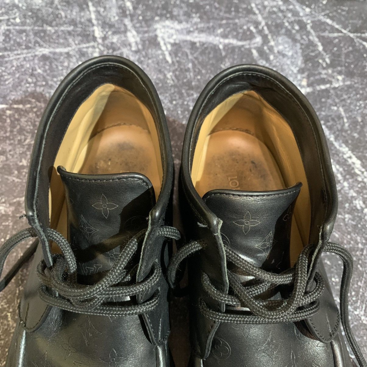 Louis Vuitton Louis Vuitton Black leather chukka boots Size 8.5 Size US 8.5 / EU 41-42 - 22 Thumbnail