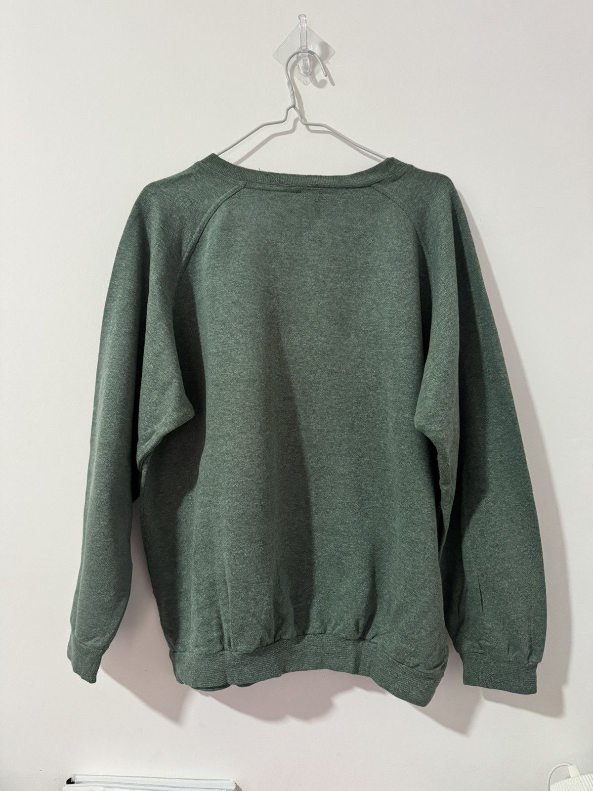 Trussardi Vintage 90's Trussardi Green Sweatshirt S-M Size Size US S / EU 44-46 / 1 - 2 Thumbnail