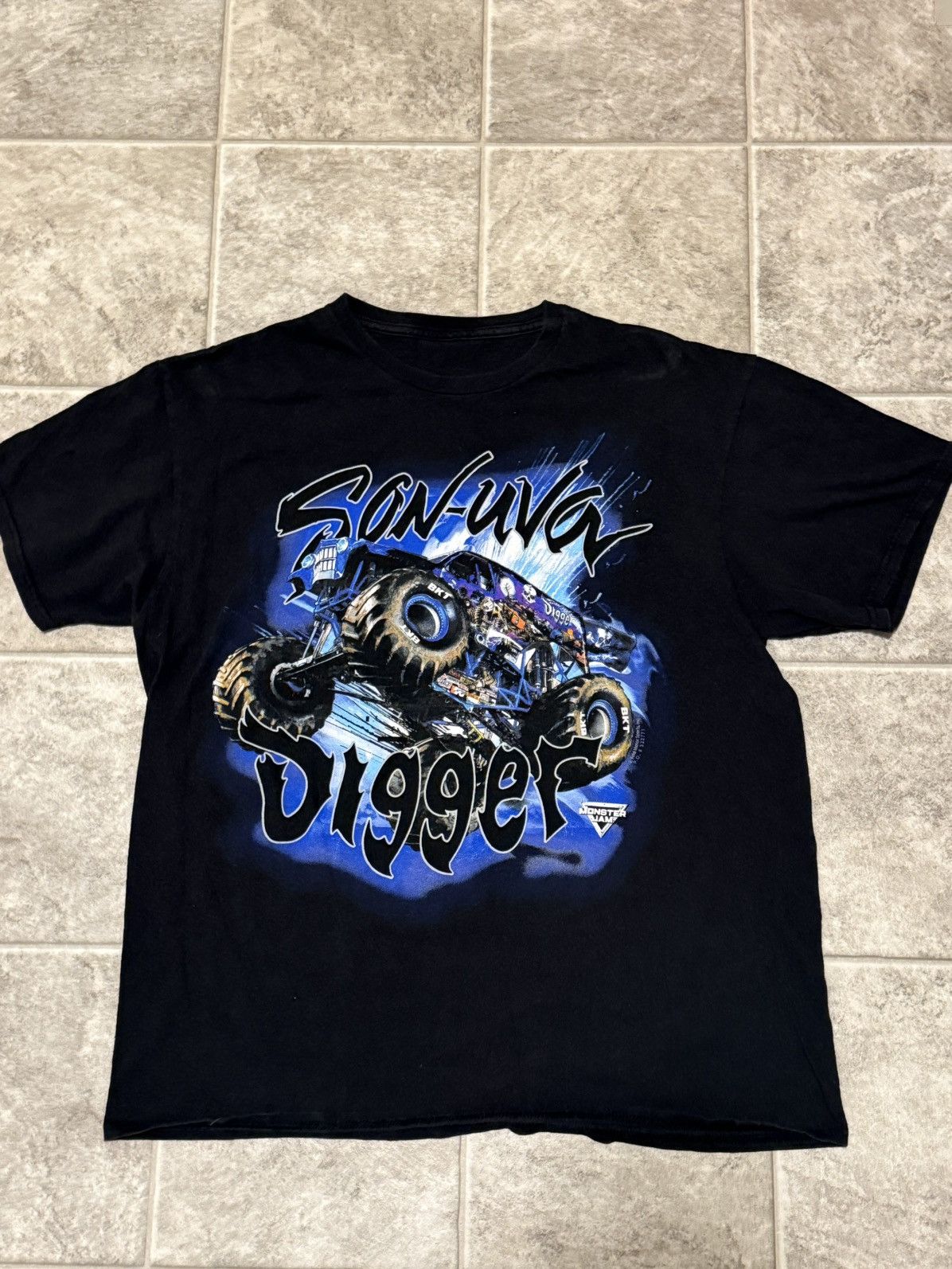 Vintage Vintage Monster Jam T-Shirt Size US M / EU 48-50 / 2 - 1 Thumbnail