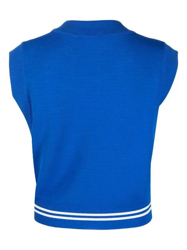 AUTRY o1y0725 Crewneck Sweater in Bright Blue Size L / US 10 / IT 46 - 2 Thumbnail