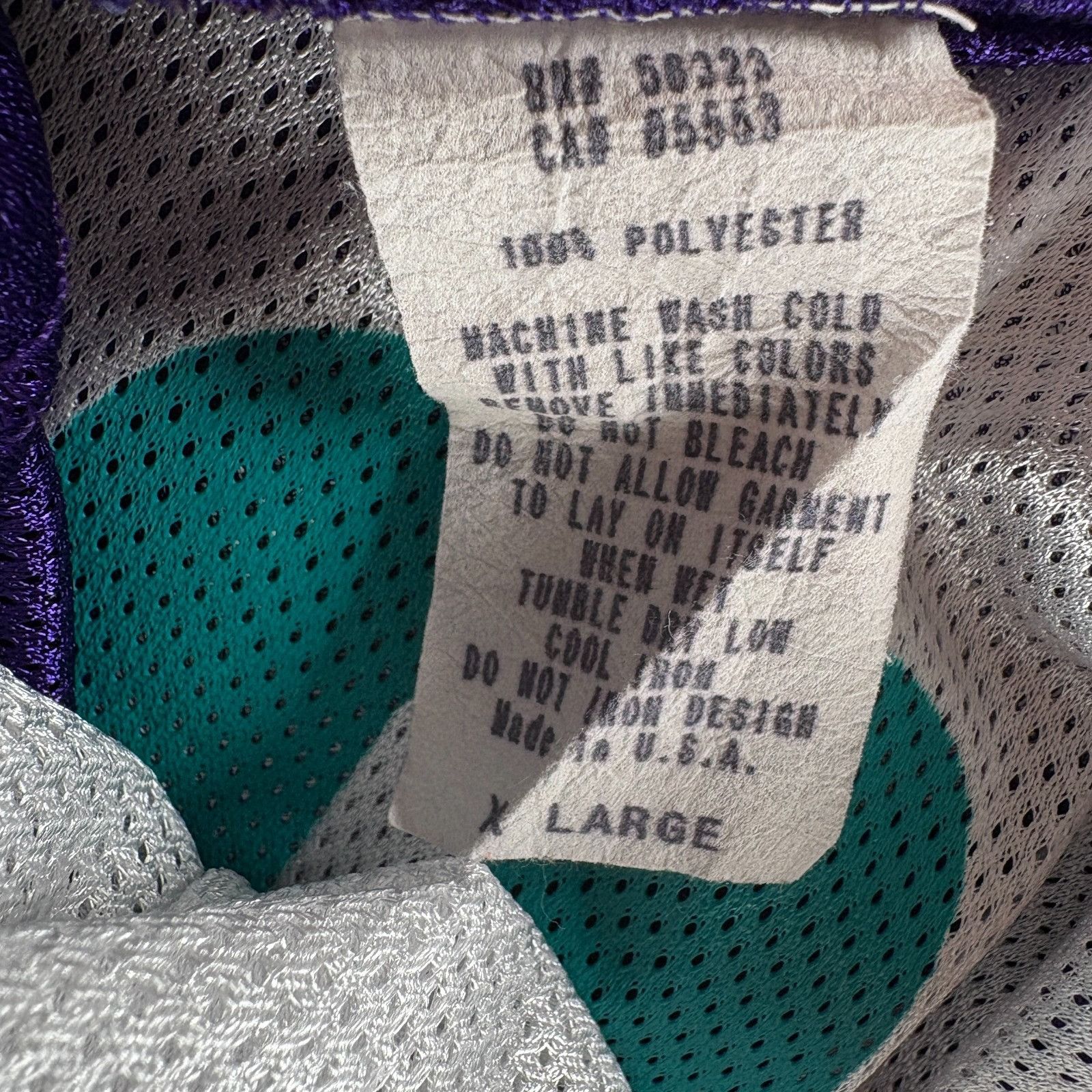 Nike Vintage Nike Junior Hoop League Jersey Purple USA XL Fits Me Size US M / EU 48-50 / 2 - 9 Thumbnail