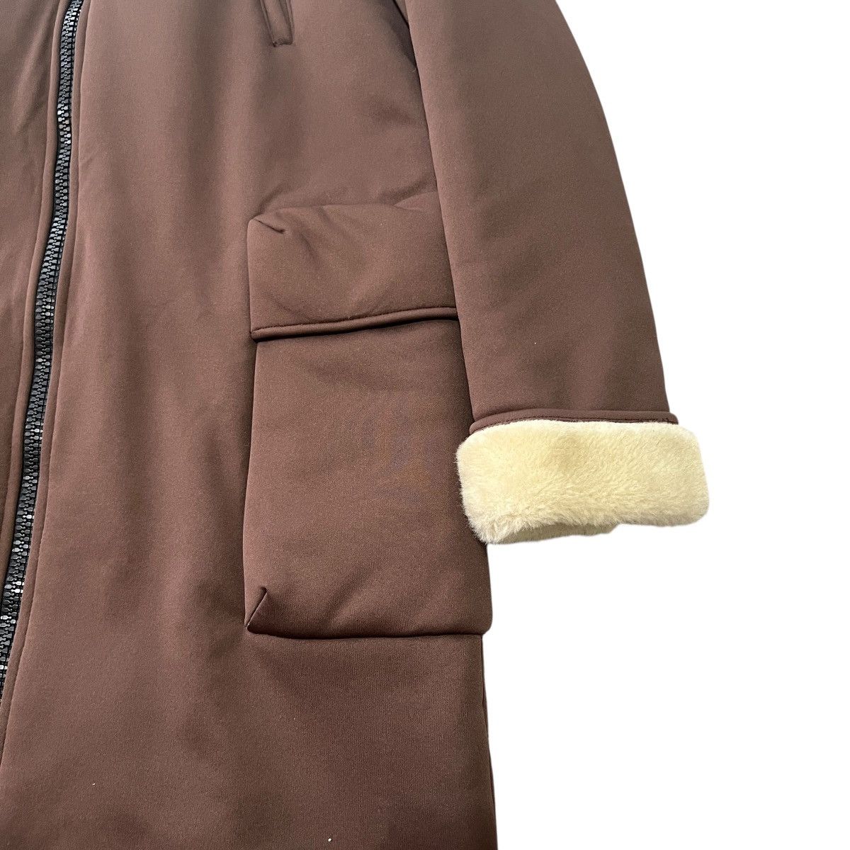 Miu Miu MIU MIU 1999FW Mouton Hooded Coat Size S / US 4 / IT 40 - 10 Thumbnail