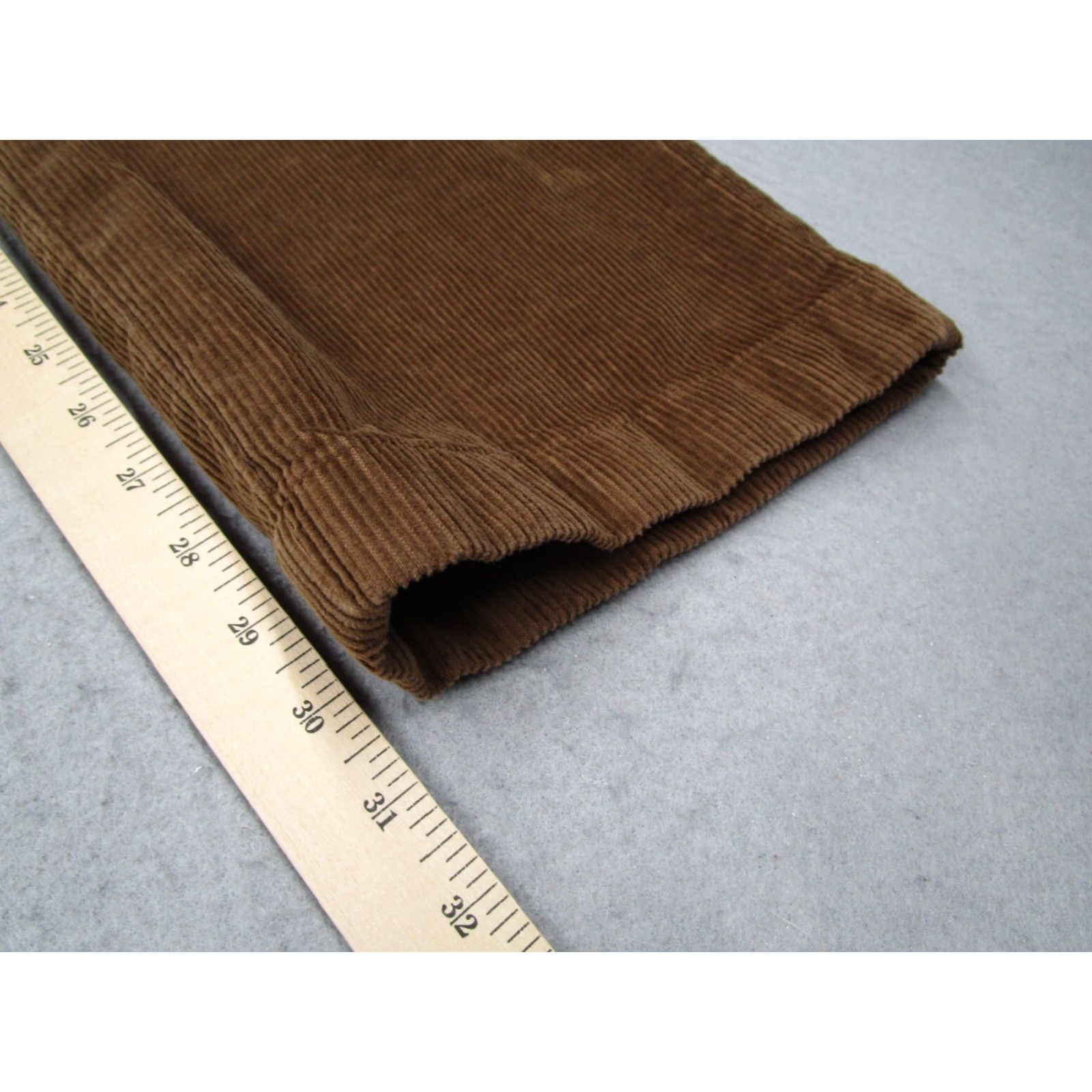 Vintage L.L. Bean Classic Corduroy Pants Mens 38 Brown 5-Pocket Chino Work 38x32 Size US 38 / EU 54 - 5 Thumbnail
