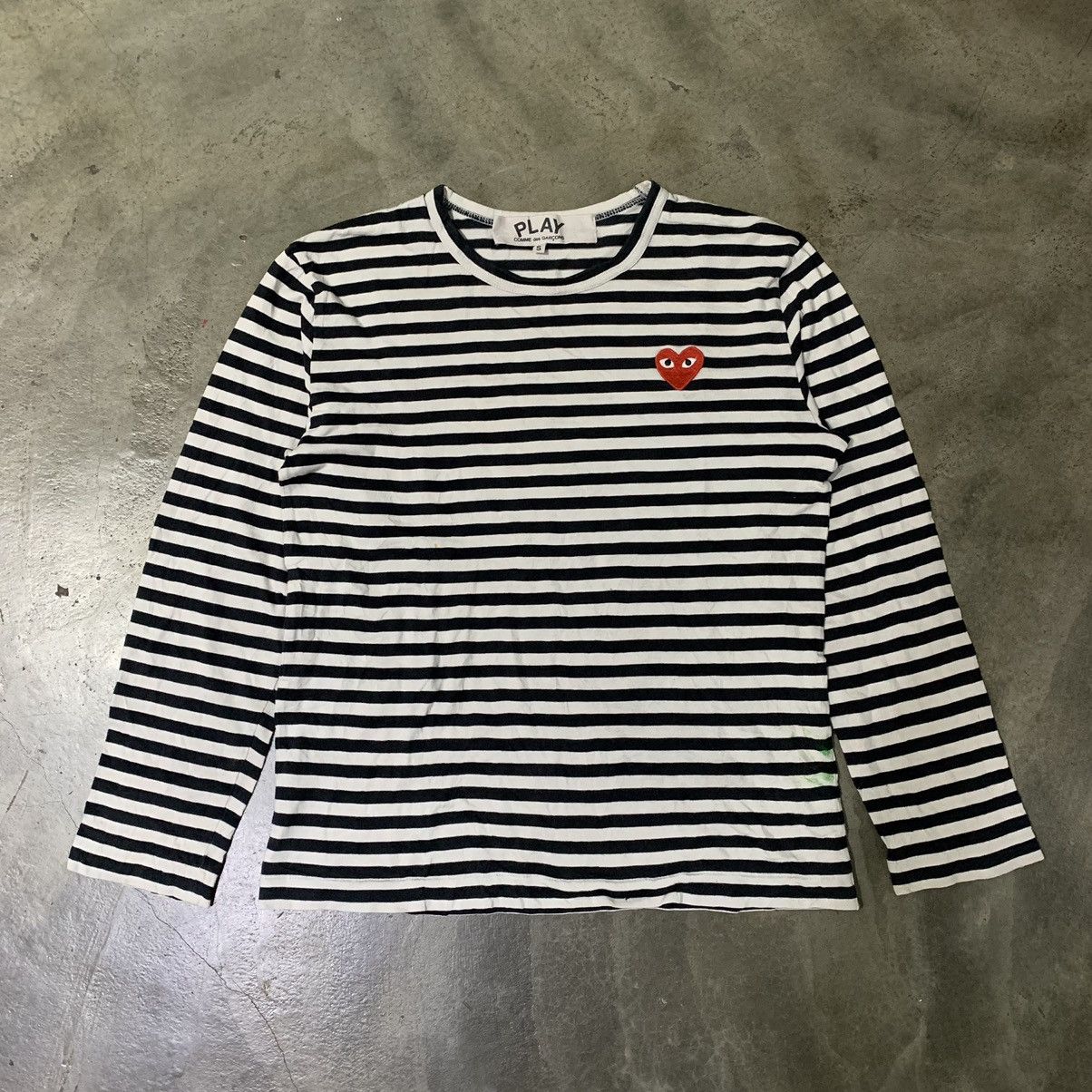 Comme Des Garcons Play Comme des Garcons Comme Des Garcons Play Stripe Longsleeve Grailed