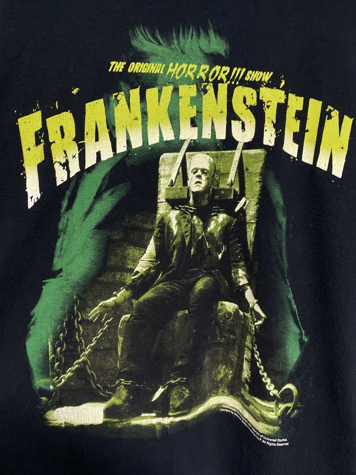 Vintage Vintage 00’ Frankenstein Universal Studios Tee Shirt XLarge Size US XL / EU 56 / 4 - 3 Thumbnail