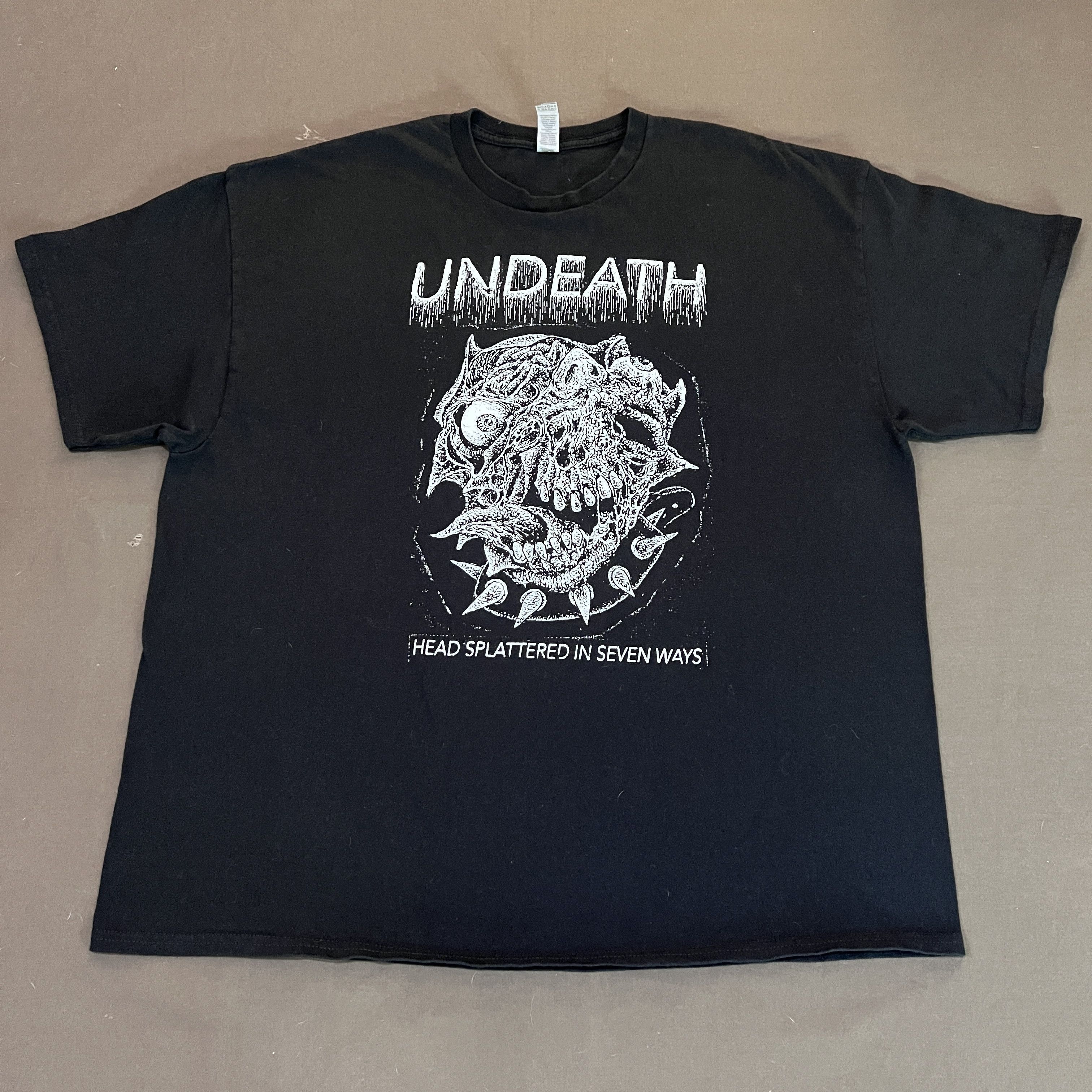 Band Tees Undeath Death Metal Promo Tee 2XL Size US XXL / EU 58 / 5 - 2 Thumbnail