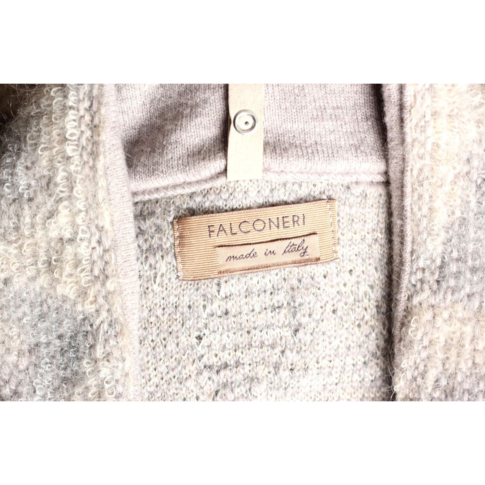 Vintage FALCONERI Knit Coat Women S Wool Mohair Blend Made in ITALY MJ5671 Size S / US 4 / IT 40 - 6 Thumbnail