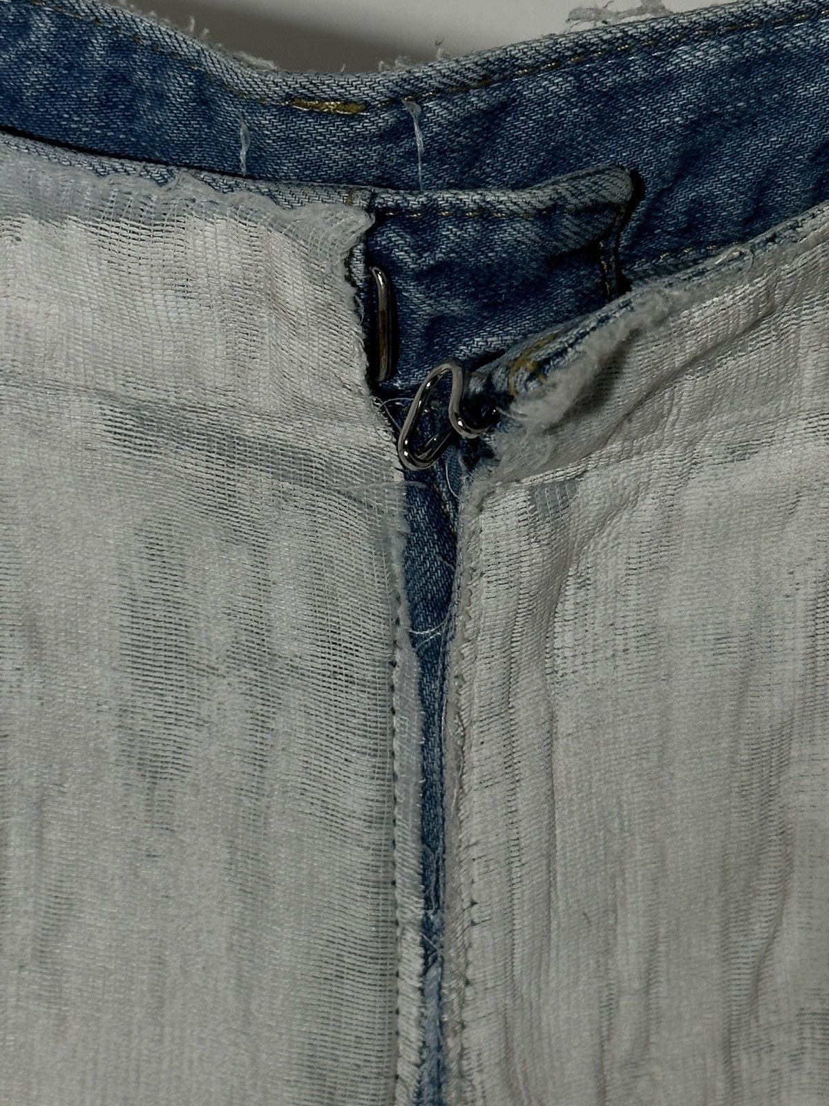 Maison Margiela Maison Margiela Double Layer Denim Size US 29 - 2 Thumbnail