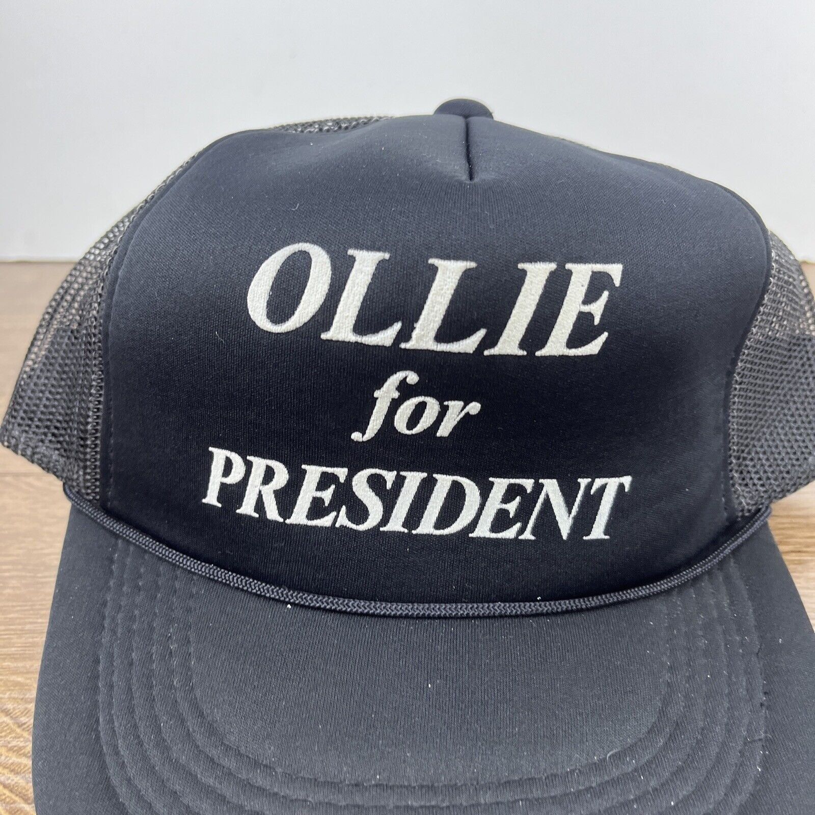 Other Ollie For President Hat Ollie Black Hat Snapback Adjustable Size ONE SIZE - 7 Thumbnail