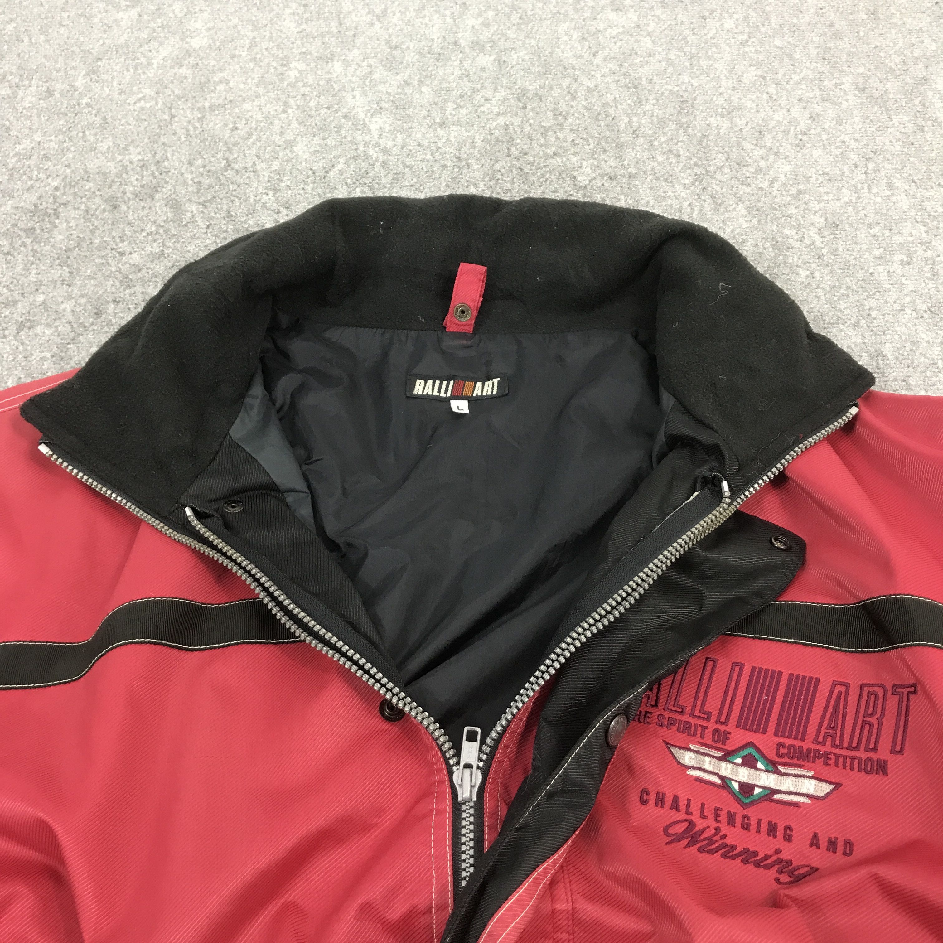 Japanese Brand RALLIART JAPAN DESIGN BOMBER SUN FADED JACKET Size US L / EU 52-54 / 3 - 8 Thumbnail
