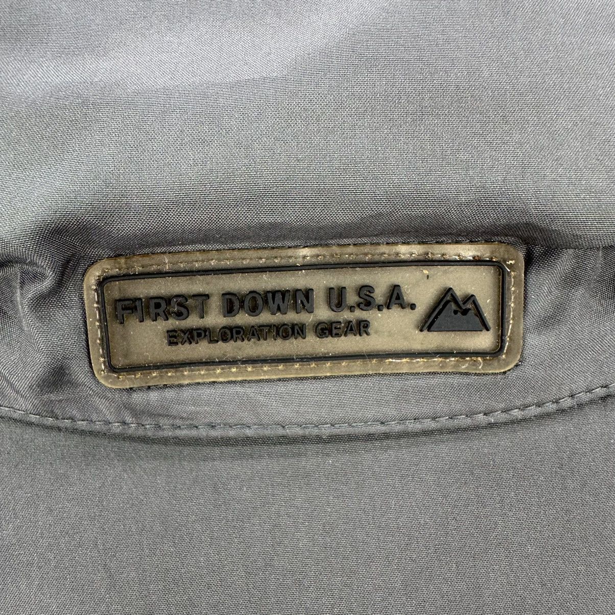 Japanese Brand Vintage 90's First Down Exploration Gear Zipper Jacket Size US L / EU 52-54 / 3 - 10 Thumbnail