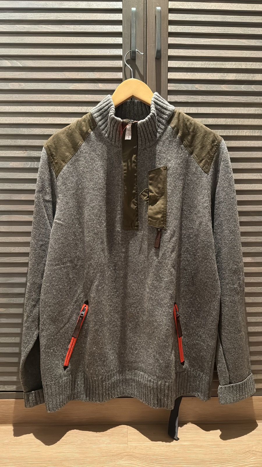 ALPS & METERS GREY SWEATER