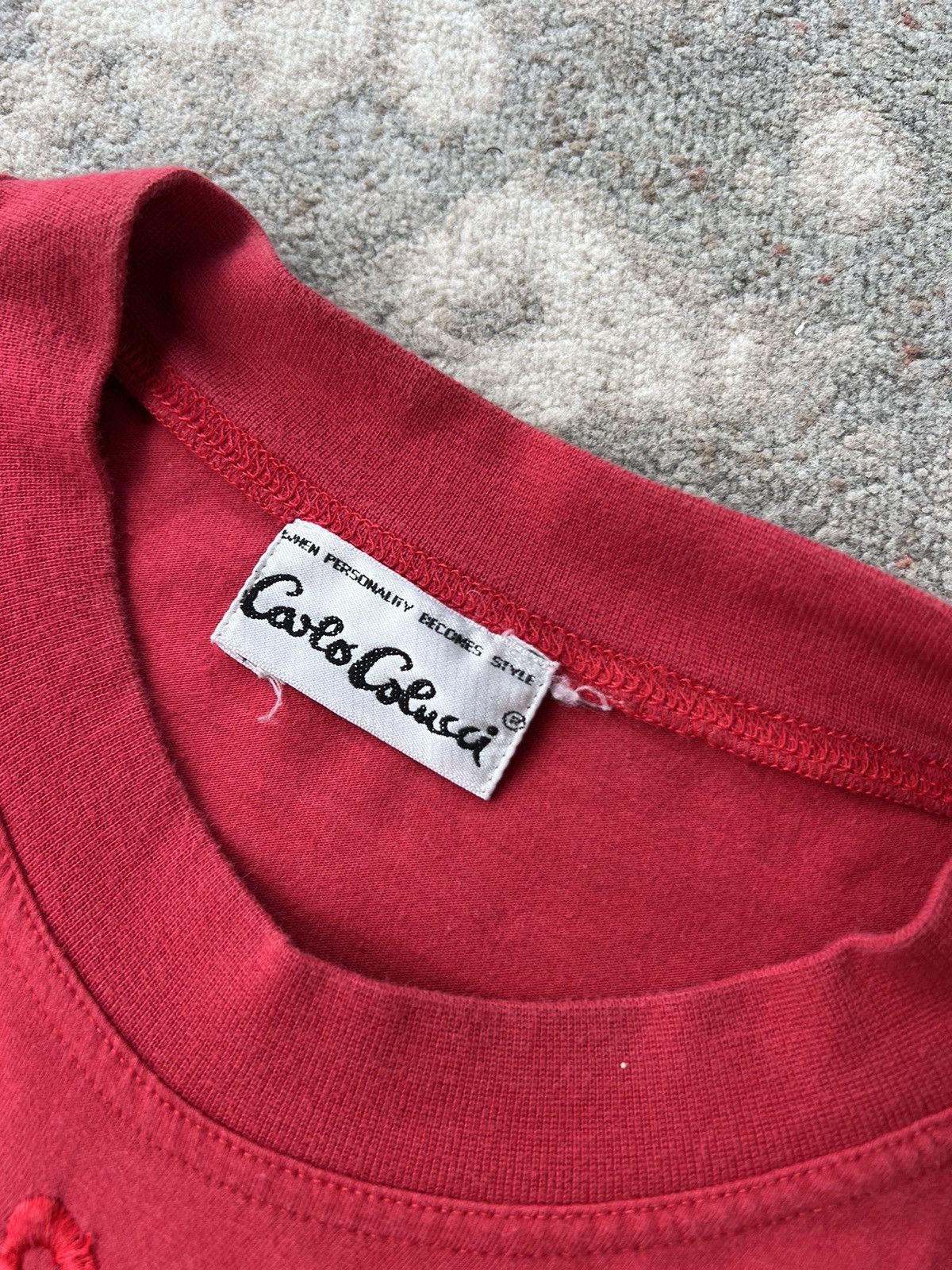 Carlo Colucci Carlo Colucci Vintage Tee Size US XL / EU 56 / 4 - 2 Thumbnail