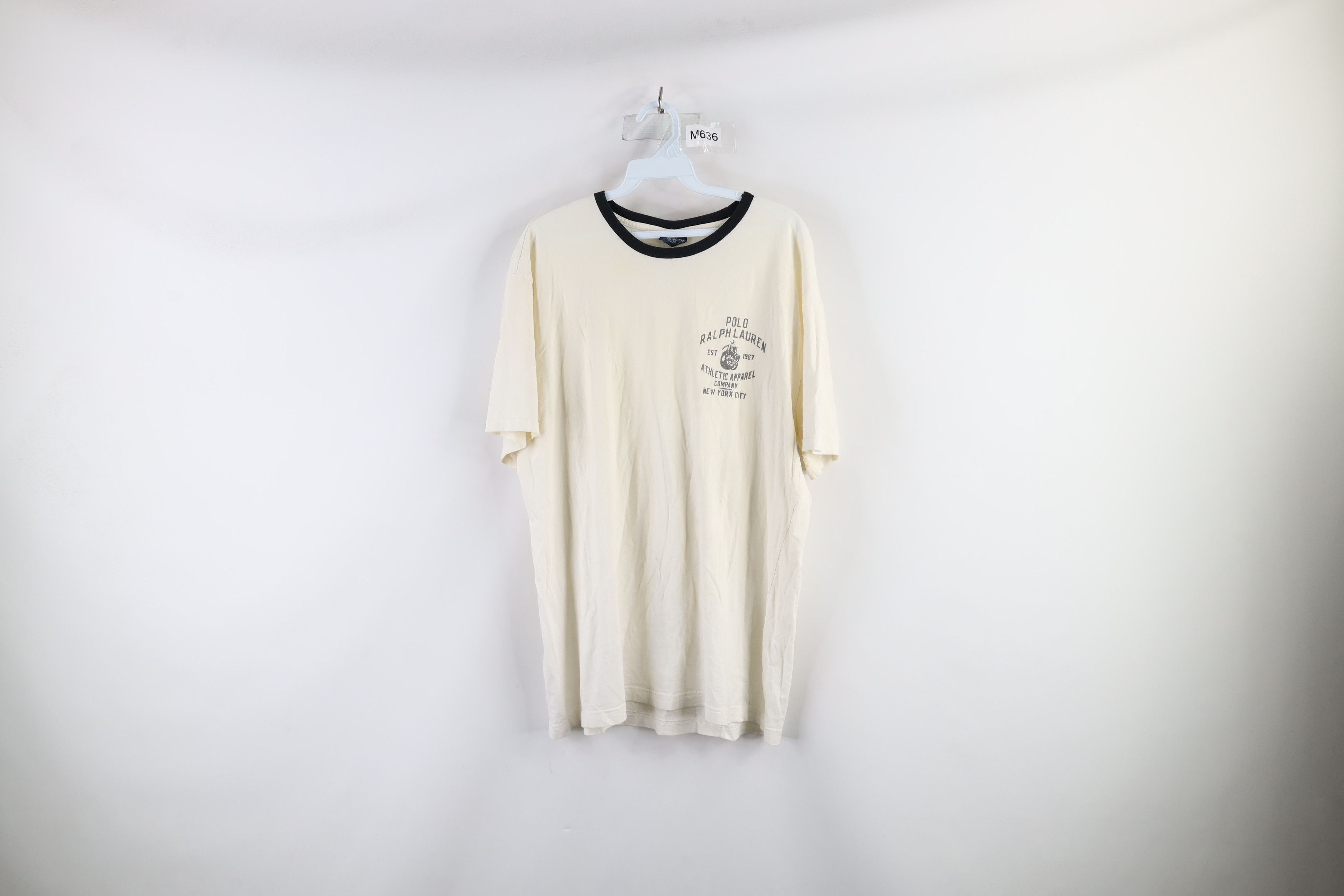 Ralph Lauren × Vintage Vintage 90s Ralph Lauren Out New York City Boxing T-Shirt Size US L / EU 52-54 / 3 - 1 Thumbnail