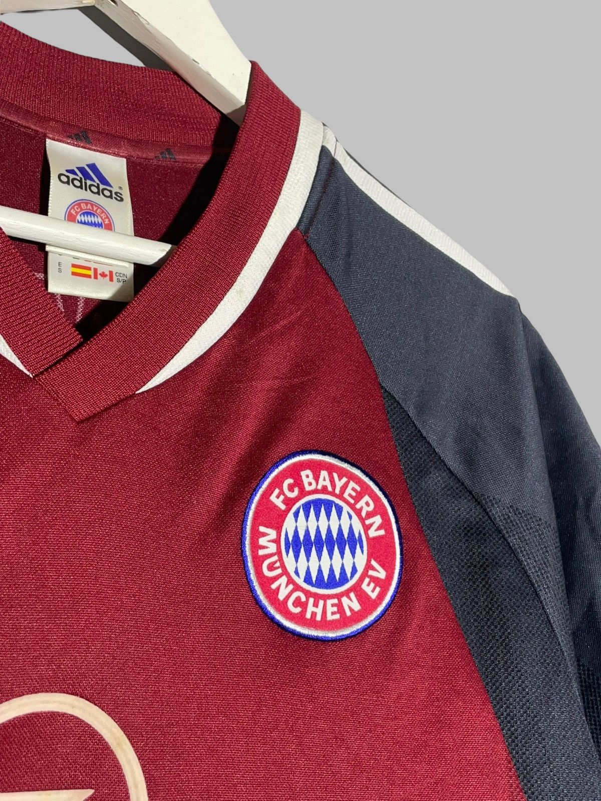 Adidas × Vintage #9 Elber Bayern Munchen Adidas 2001/02 Vintage Home Jersey Size US S / EU 44-46 / 1 - 5 Thumbnail