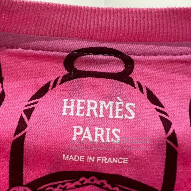 Hermes Hermes All-Over Printed Pattern Round Neck Pullover Short Size XS / US 0-2 / IT 36-38 - 3 Thumbnail