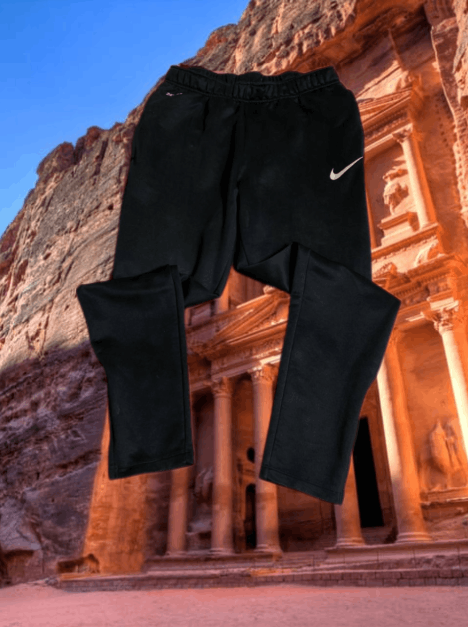Nike × Vintage Vintage nike track pants small swoosh 90s Size US 34 / EU 50 - 1 Thumbnail