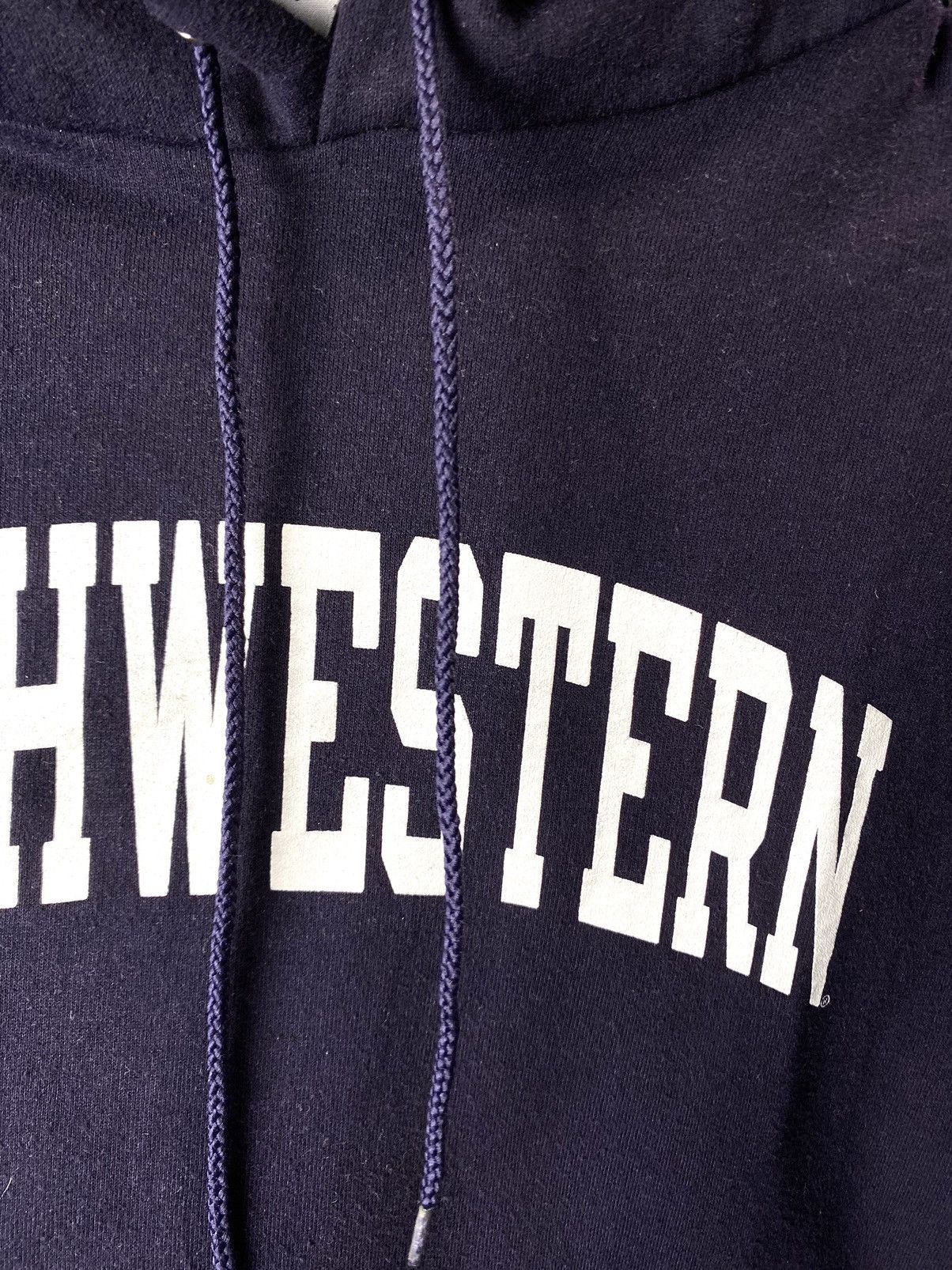 Champion Vintage 90’s Faded Heavyweight Champion North Western Hoodie Size US M / EU 48-50 / 2 - 5 Thumbnail