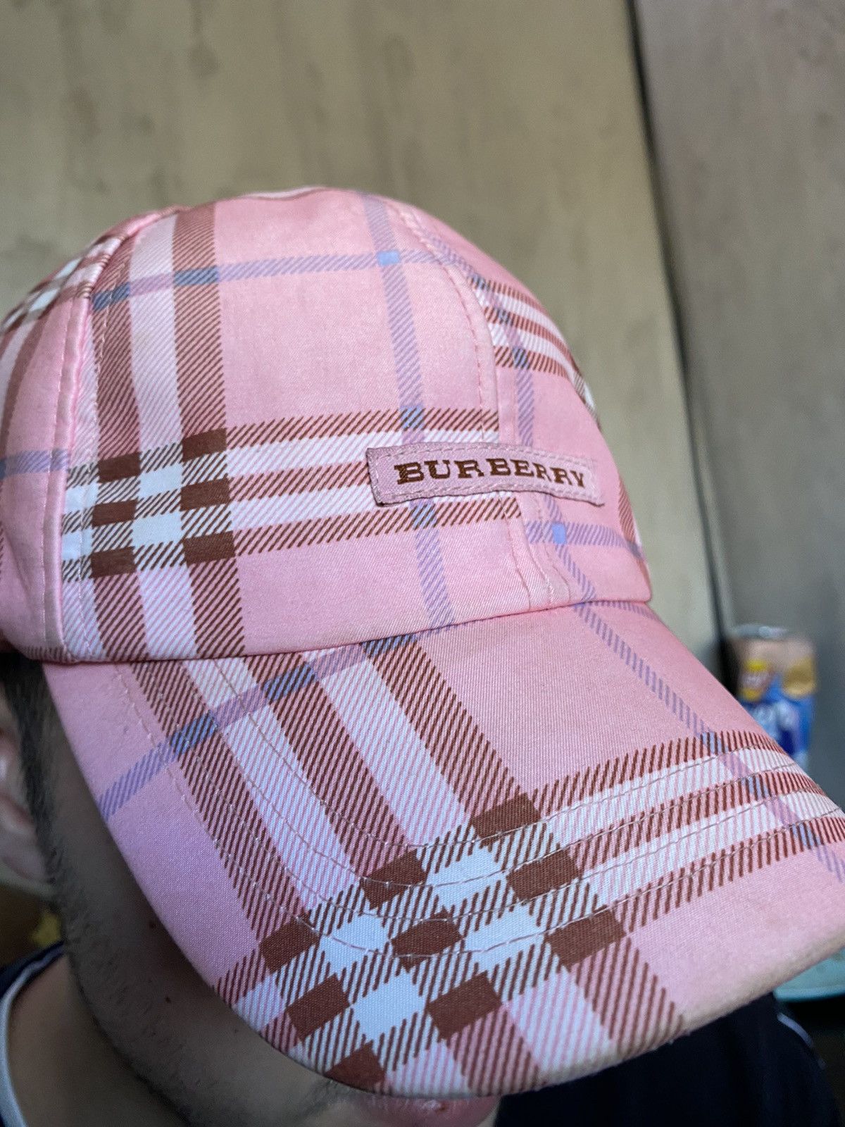 Burberry ❗️EXTRA RARE❗️pink burberry vintage luxury cap Size ONE SIZE - 2 Thumbnail