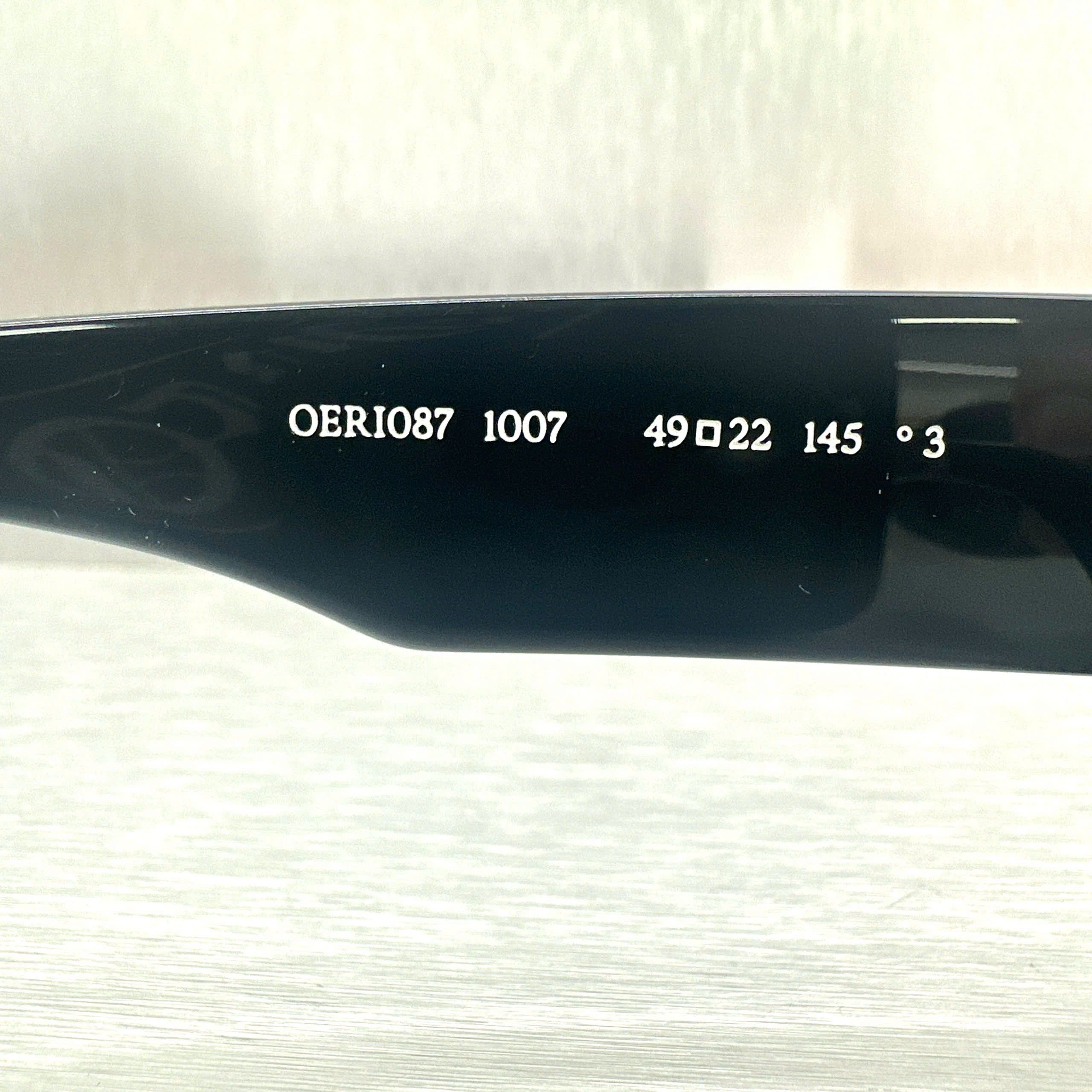 Off-White OFF WHITE Amalfi Oval-Frame Sunglasses BLACK Size ONE SIZE - 5 Thumbnail