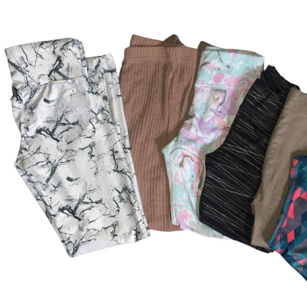 Other 2 Pair Legging Athletic Stretch Workout Camo Aerie Reebok LG Size 32" / US 10 / IT 46 - 3 Thumbnail