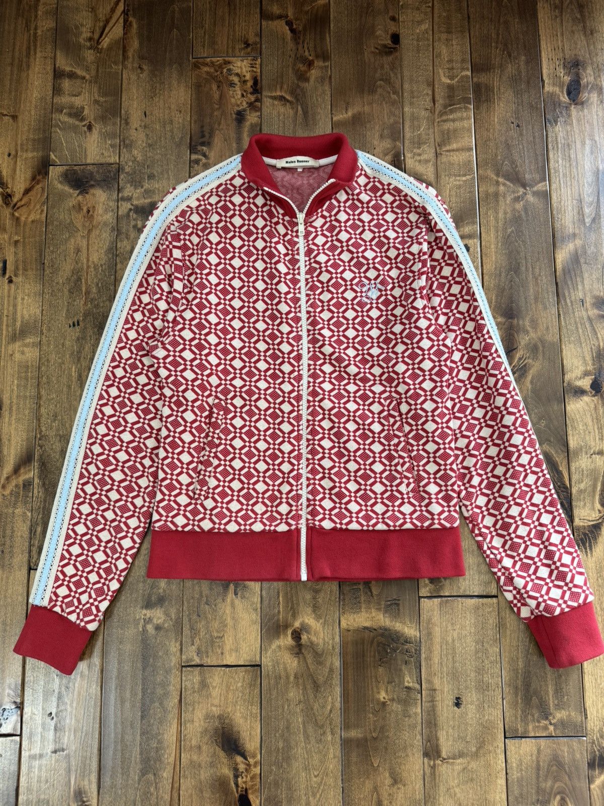 Wales Bonner Wales Bonner Jacquard Track Jacket Size US S / EU 44-46 / 1 - 1 Thumbnail