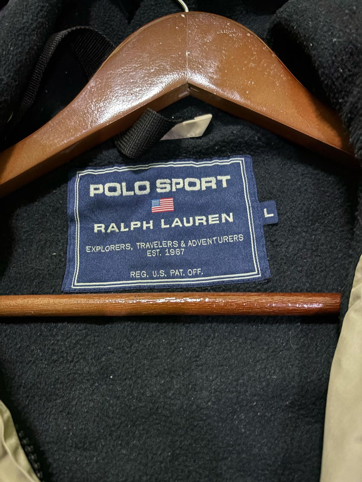 Polo Ralph Lauren × Vintage Vintage Polo Sport Ralph Lauren Light Jacket With Hooded Size US L / EU 52-54 / 3 - 14 Thumbnail