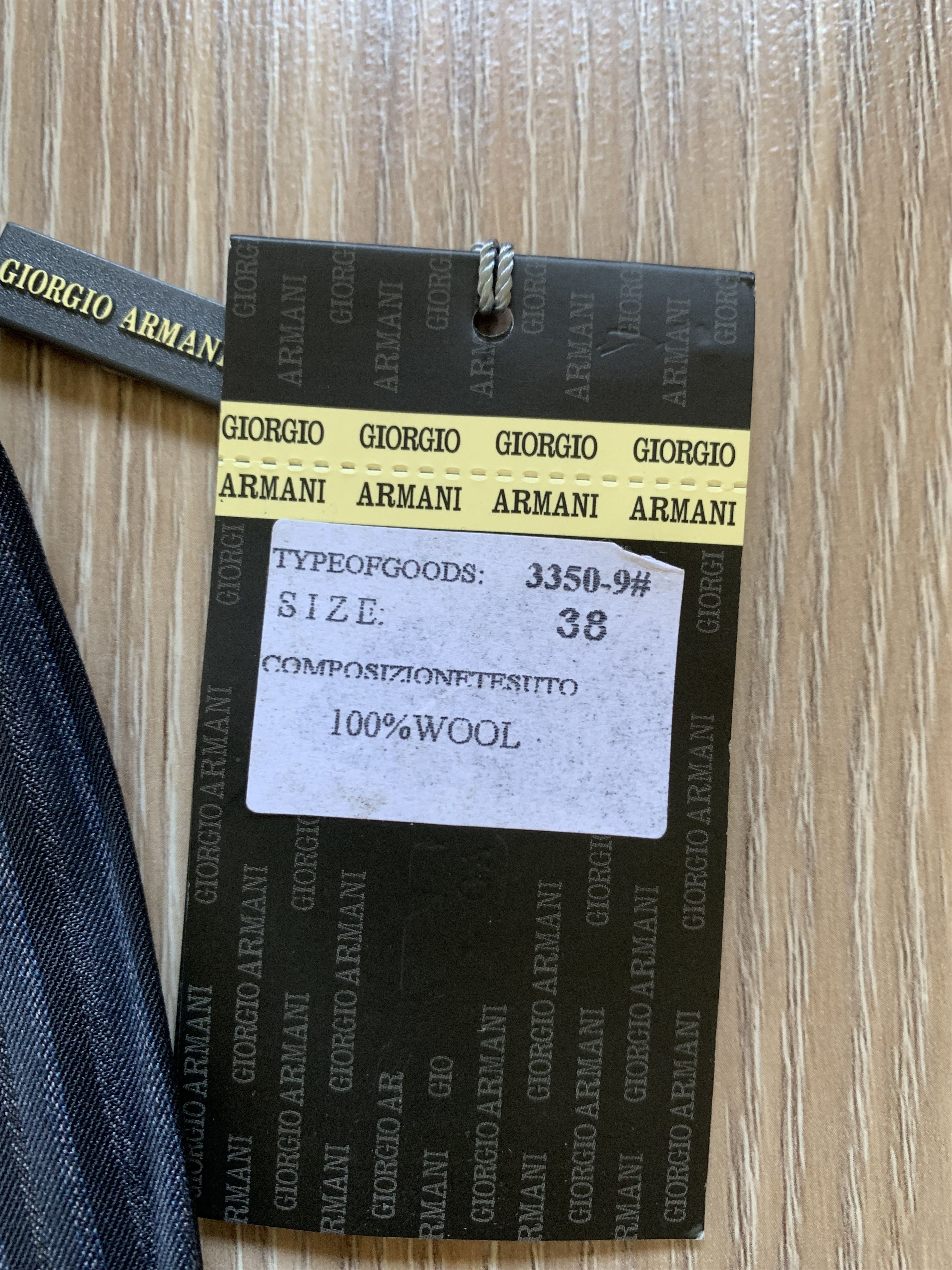 Giorgio Armani × Vintage Vintage Armani Le Collezioni Classic Formal Wool Trousers Size 54R - 9 Thumbnail