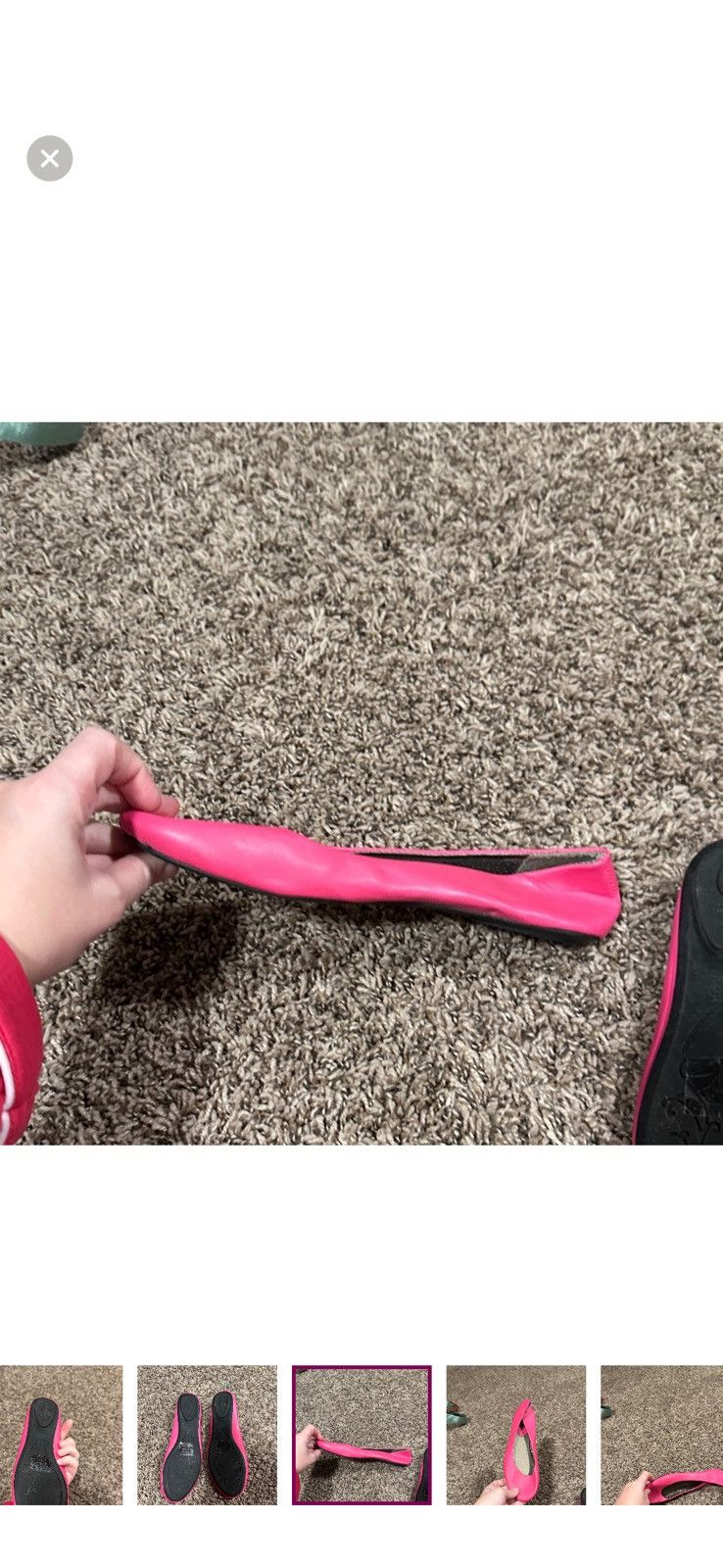 Other Pink flats Size US 7.5 / IT 37.5 - 5 Thumbnail