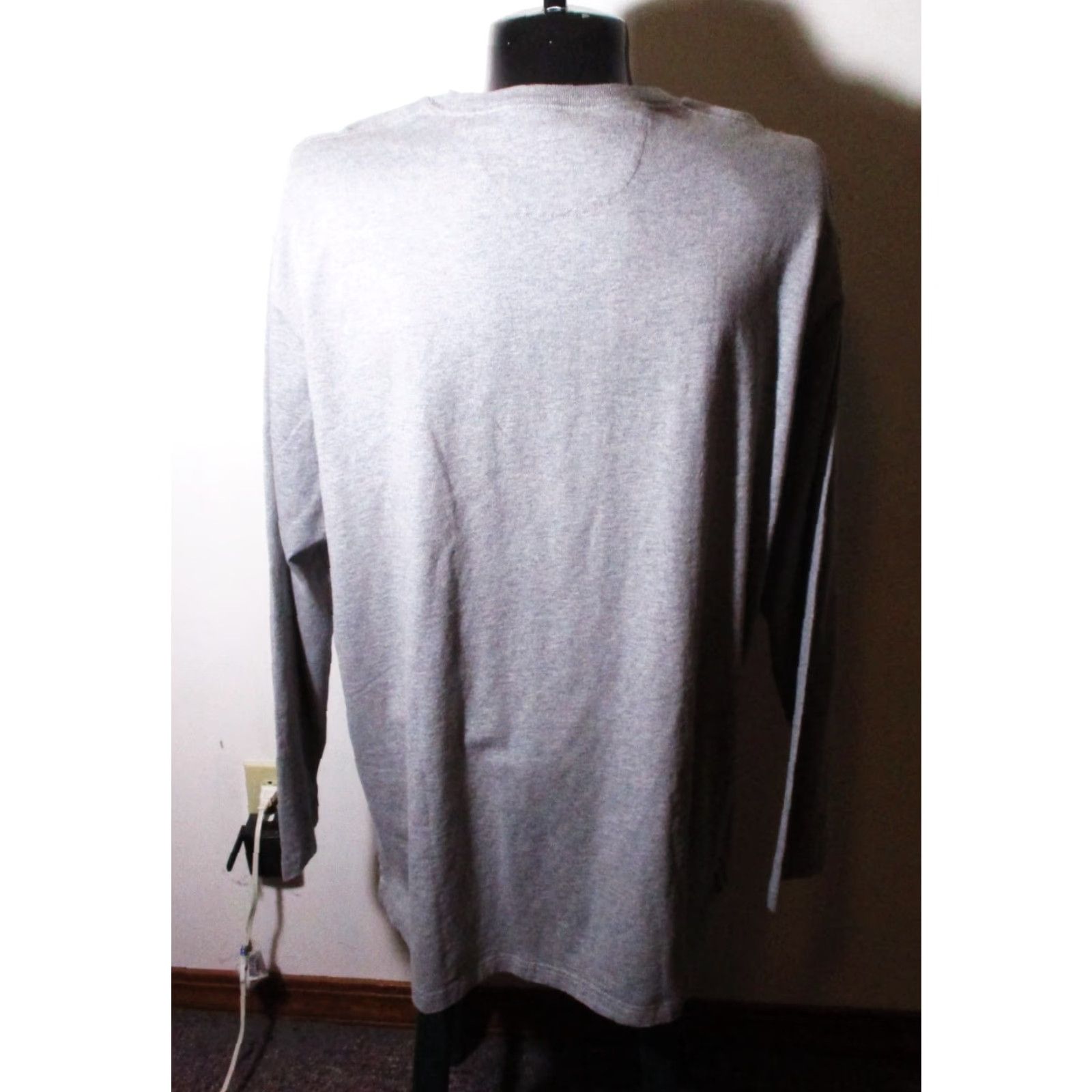 Vintage DULUTH Trading Gray Long Sleeve Longtail T Henley Shirt Men's 2XL NWT Size US XXL / EU 58 / 5 - 5 Thumbnail