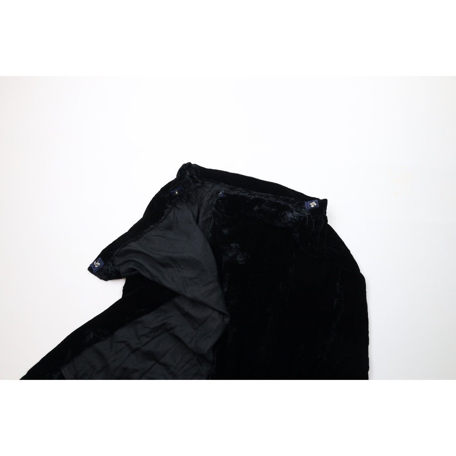 Vintage Vintage 50s 60s Streetwear Velvet Velour Full Length Skirt Size 28" / US 6 / IT 42 - 6 Thumbnail