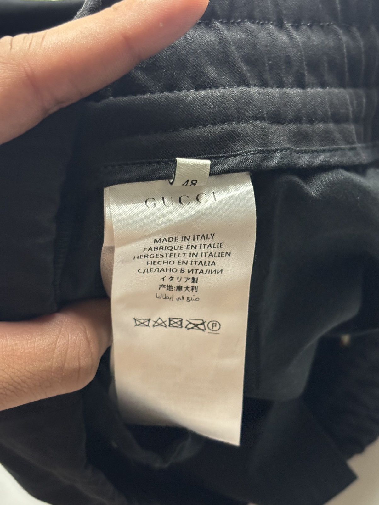 Gucci Gucci Tapered Drill Pants Size US 33 - 9 Thumbnail
