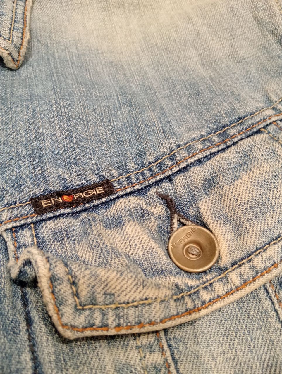 Energie ENERGIE LIGHT BLUE DENIM JACKET - MEDIUM Size US M / EU 48-50 / 2 - 7 Thumbnail