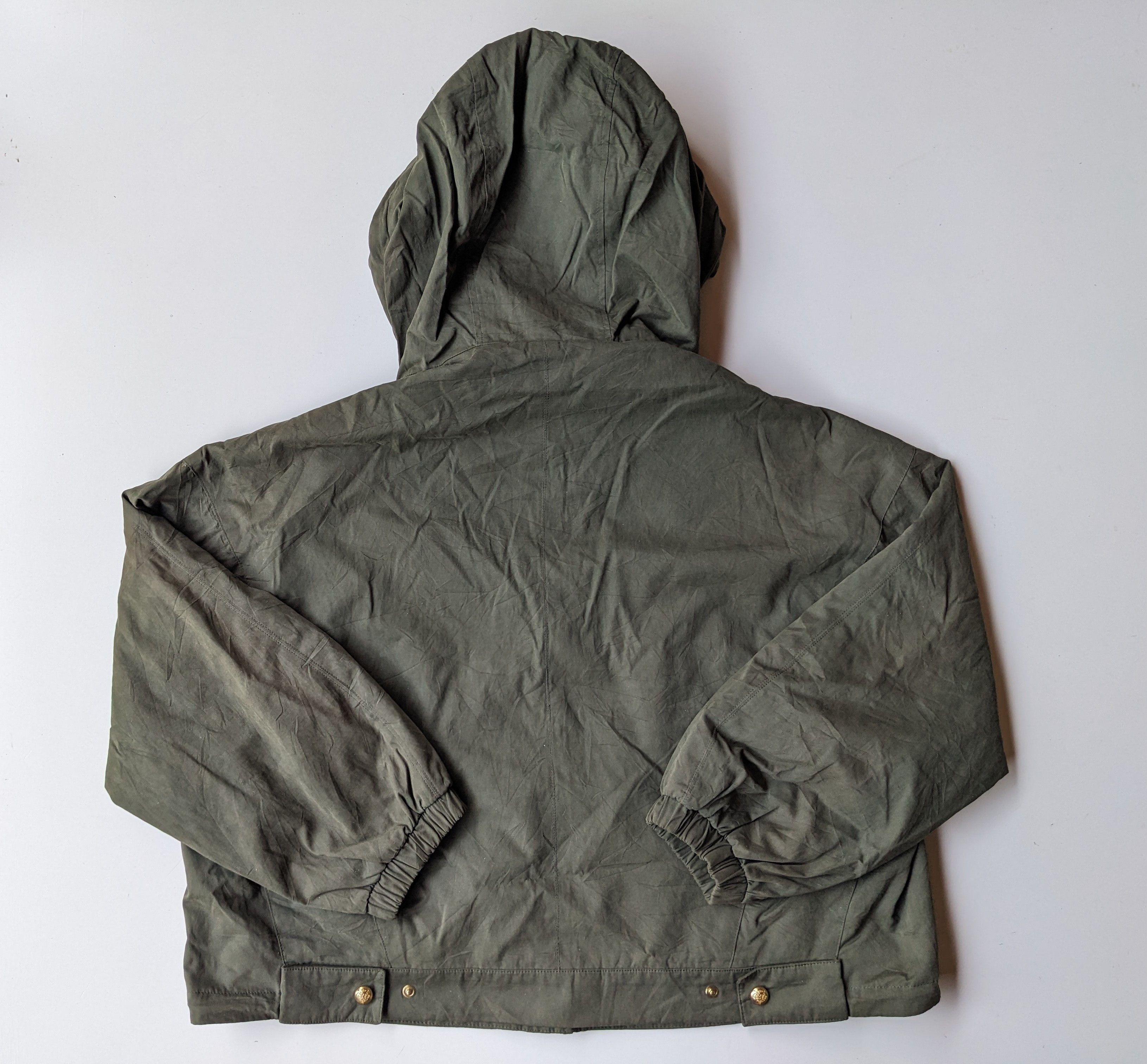 Karl Lagerfeld Karl Lagerfield boxy army jacket hoodie Size M / US 6-8 / IT 42-44 - 2 Thumbnail