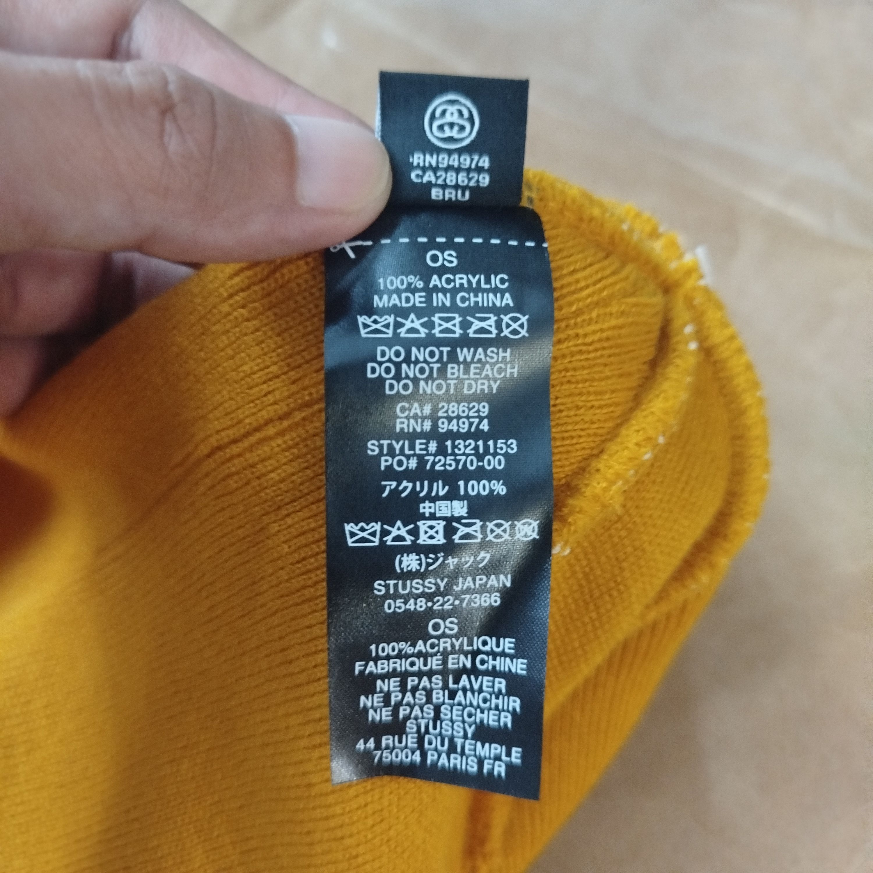 Stussy STUSSY Sport Jacquard Skullcap Size ONE SIZE - 5 Thumbnail