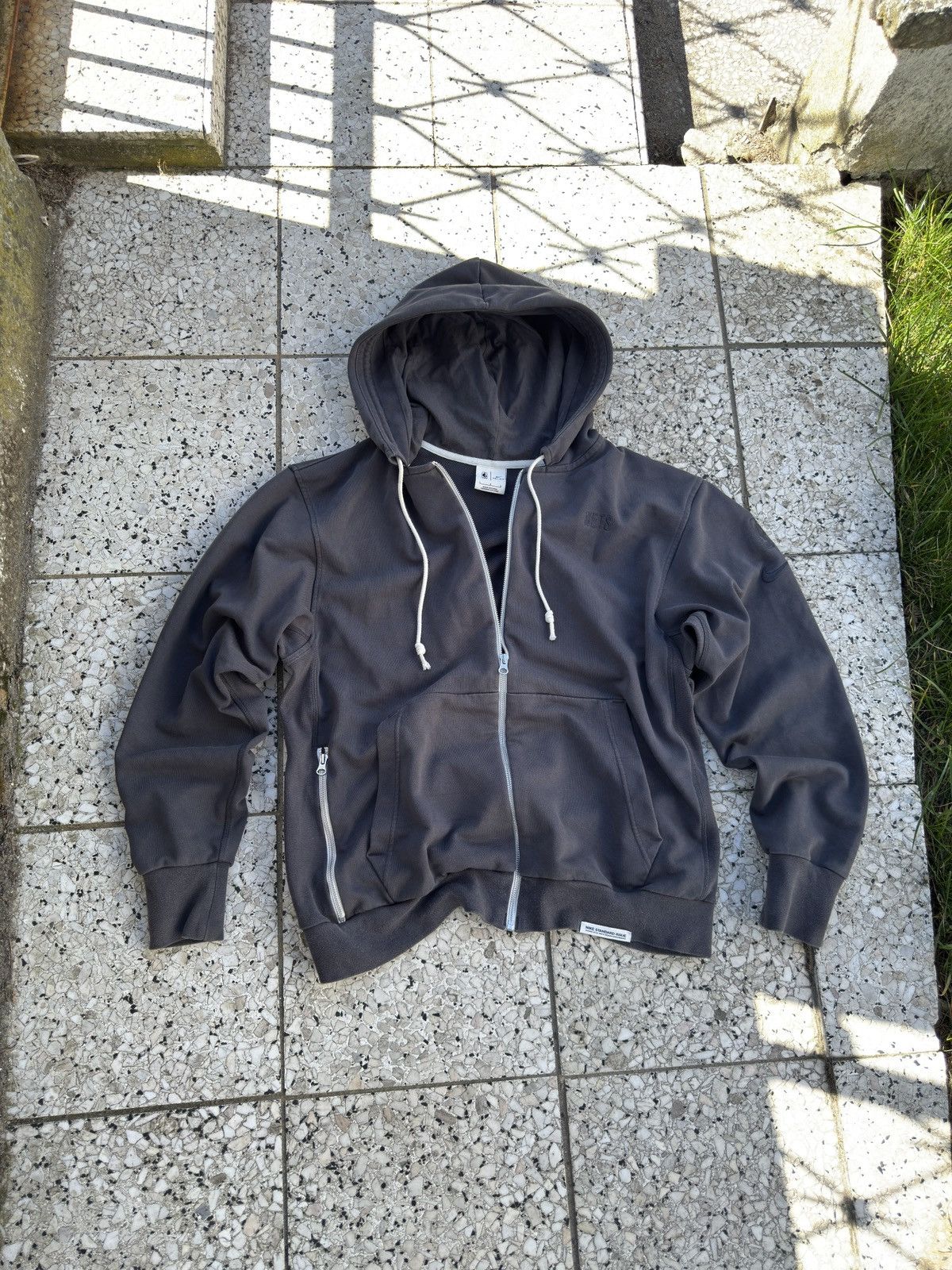 Nike Nike Nets Dri-Fit NBA Hoodie Zip Up Size US L / EU 52-54 / 3 - 2 Thumbnail
